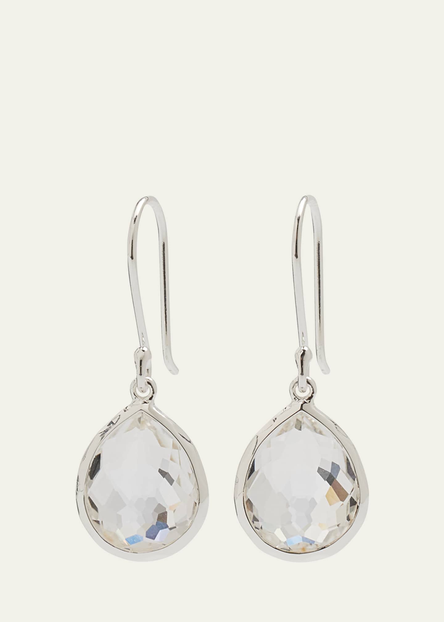 Ippolita Mini Teardrop Earrings in Sterling Silver Image 1 of 4