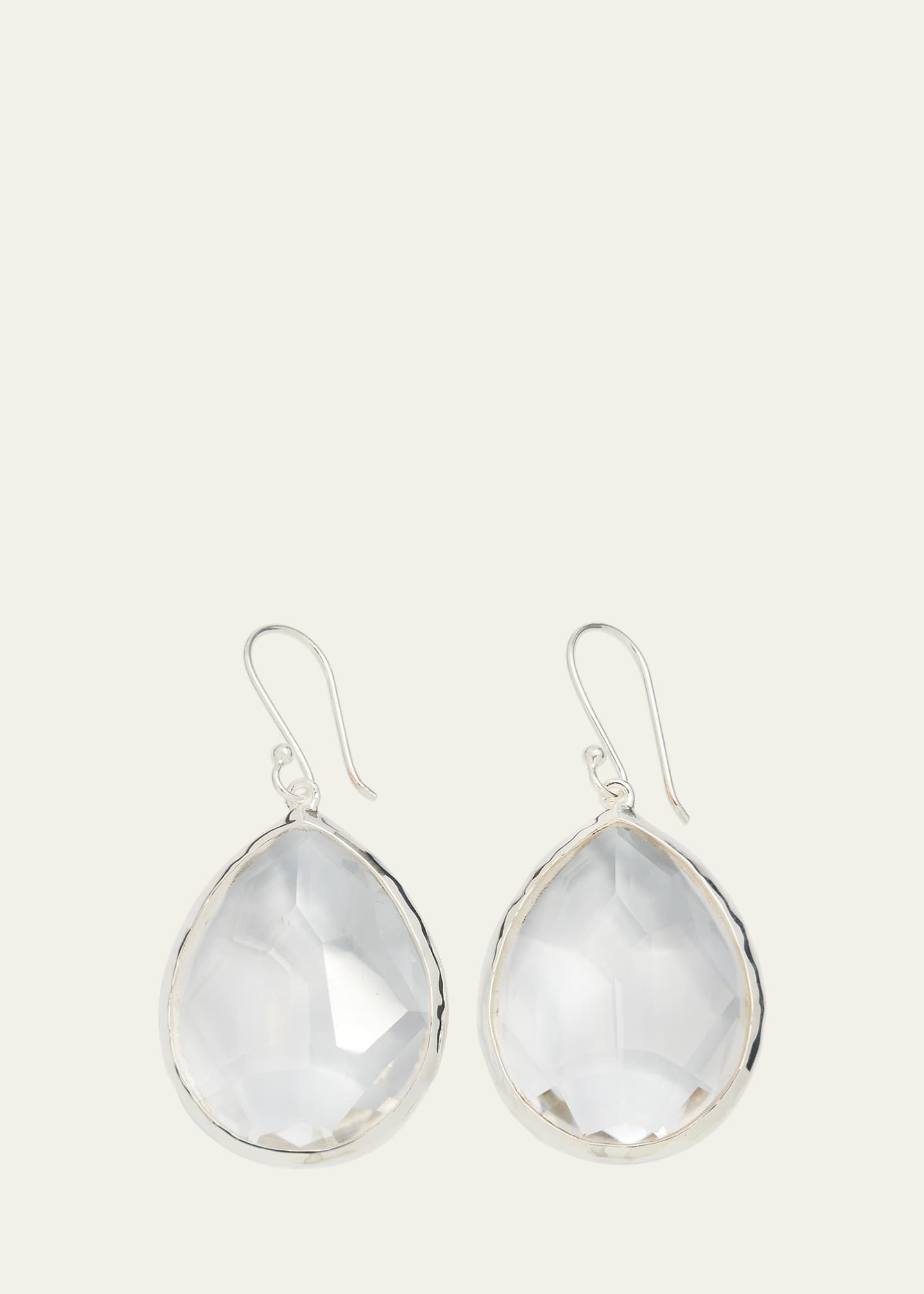 Ippolita Large Teardrop Earrings in Sterling Silver Image 1 of 4