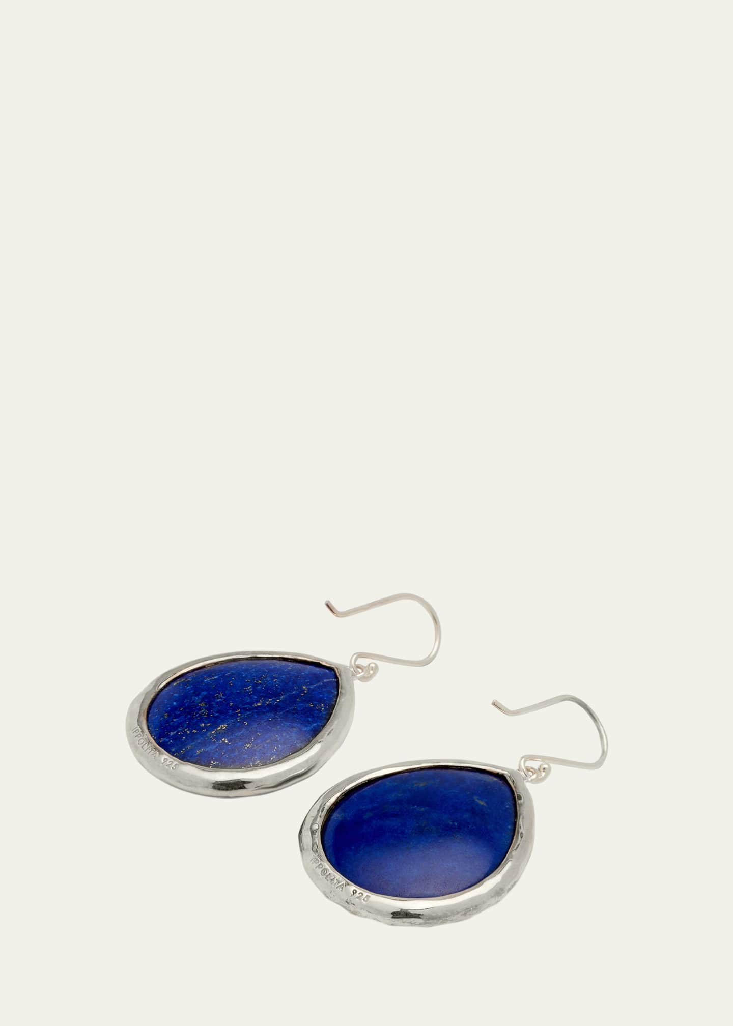 Ippolita Large Teardrop Earrings in Sterling Silver Image 4 of 4
