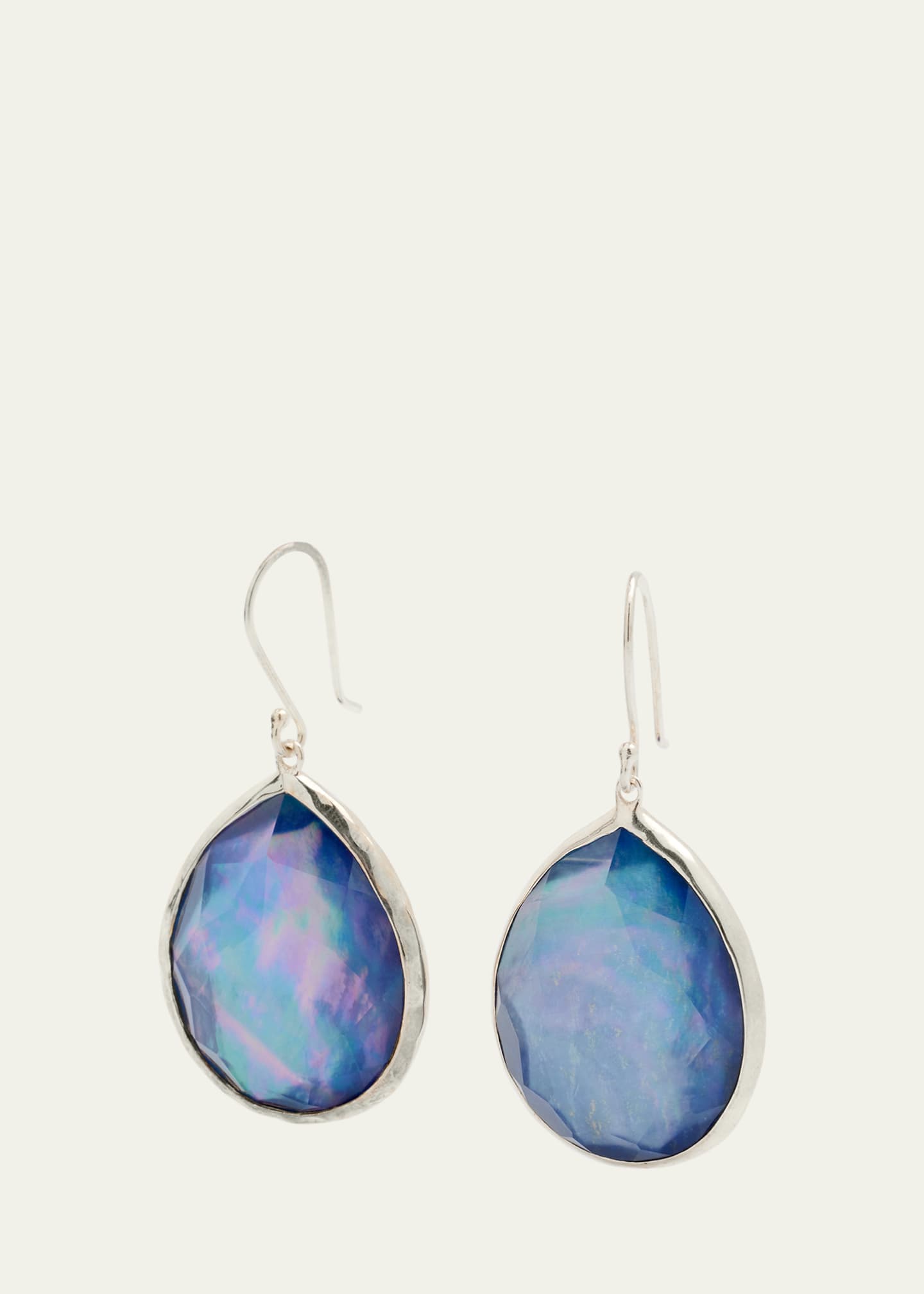 Ippolita Large Teardrop Earrings in Sterling Silver Image 1 of 4