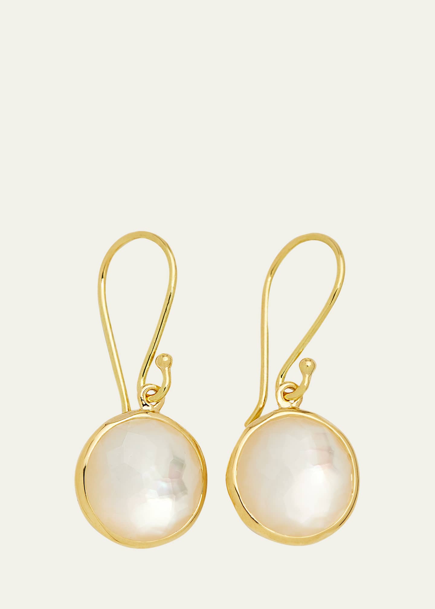 Ippolita Small Single Drop Earrings in 18K Gold Image 1 of 3