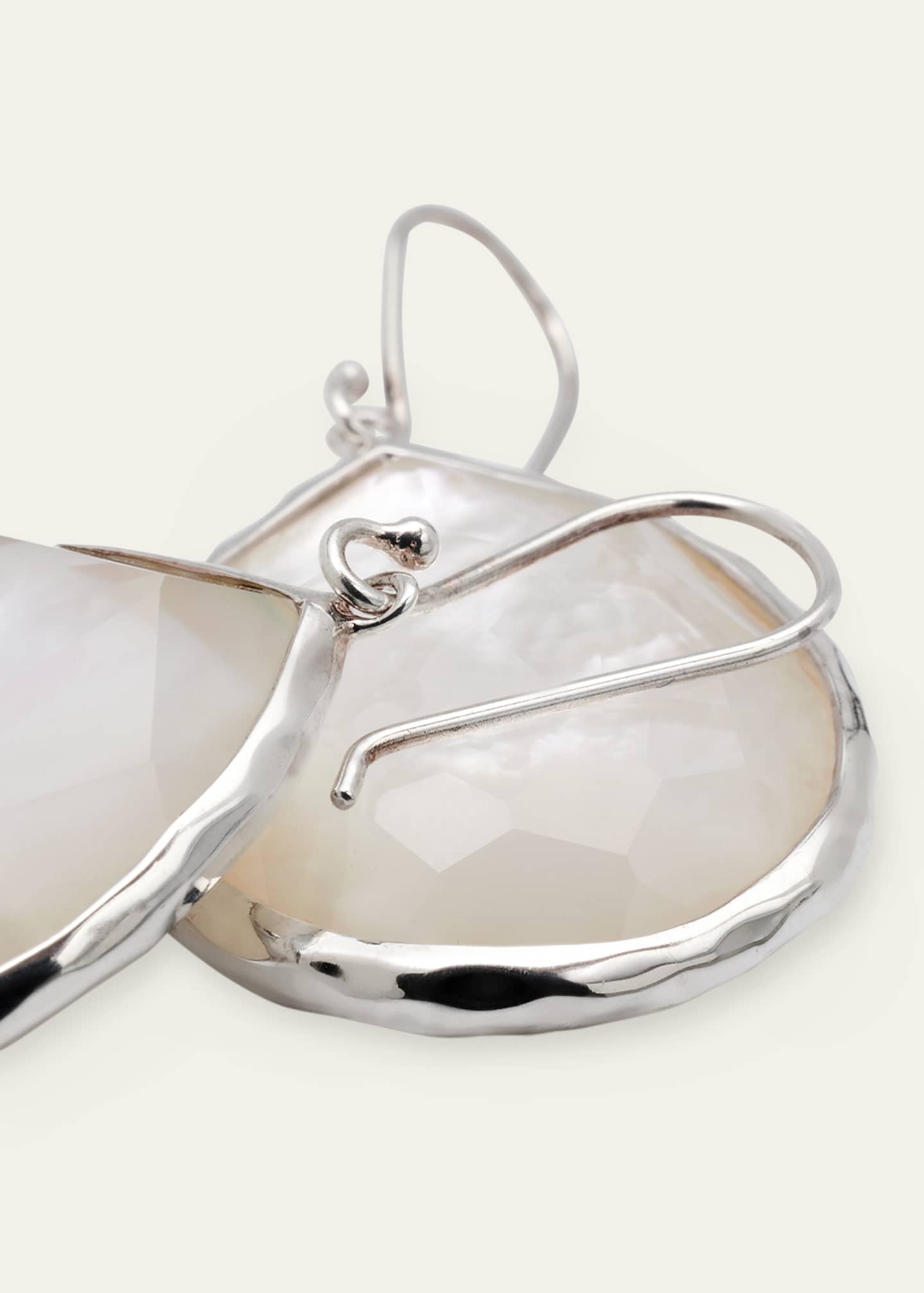 Ippolita Large Teardrop Earrings in Sterling Silver Image 3 of 5