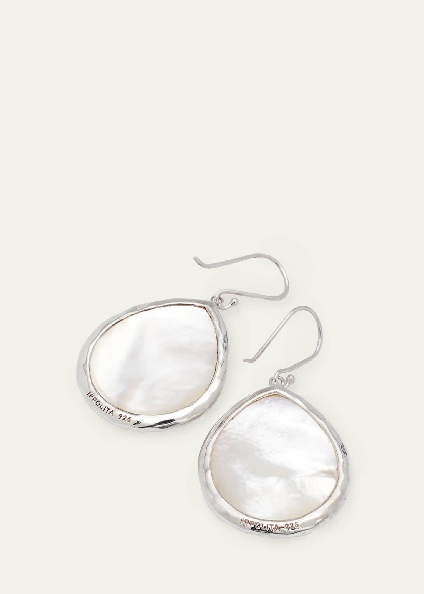 Ippolita Large Teardrop Earrings in Sterling Silver Image 4 of 5
