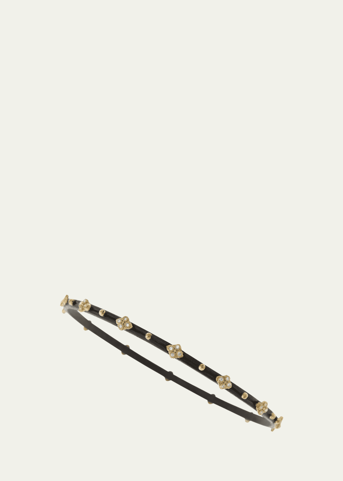 Armenta Diamond Crivelli Oxidized Silver Bangle