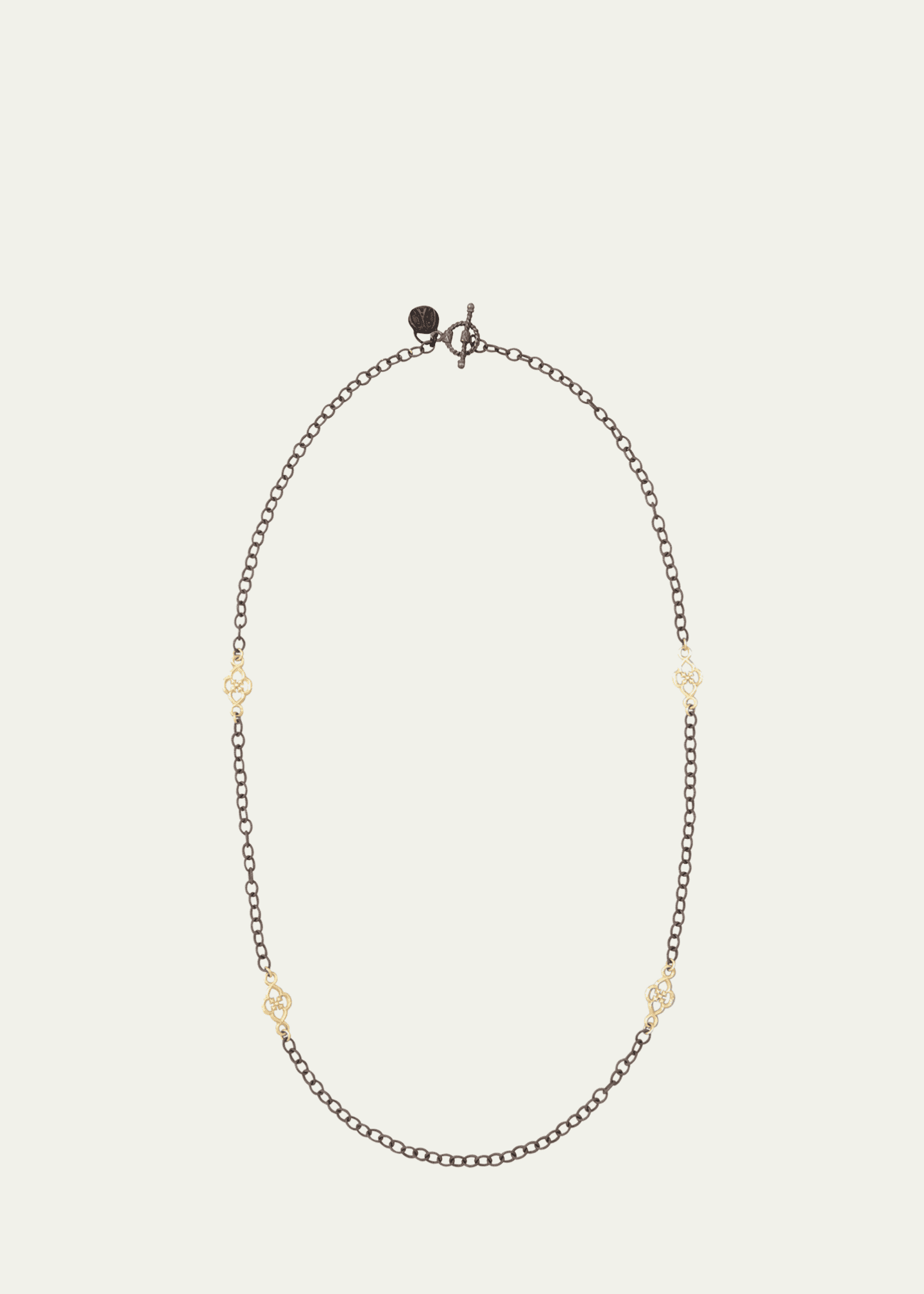 Armenta Short Gold-Station Cable-Chain Necklace, 18"L Image 1 of 2
