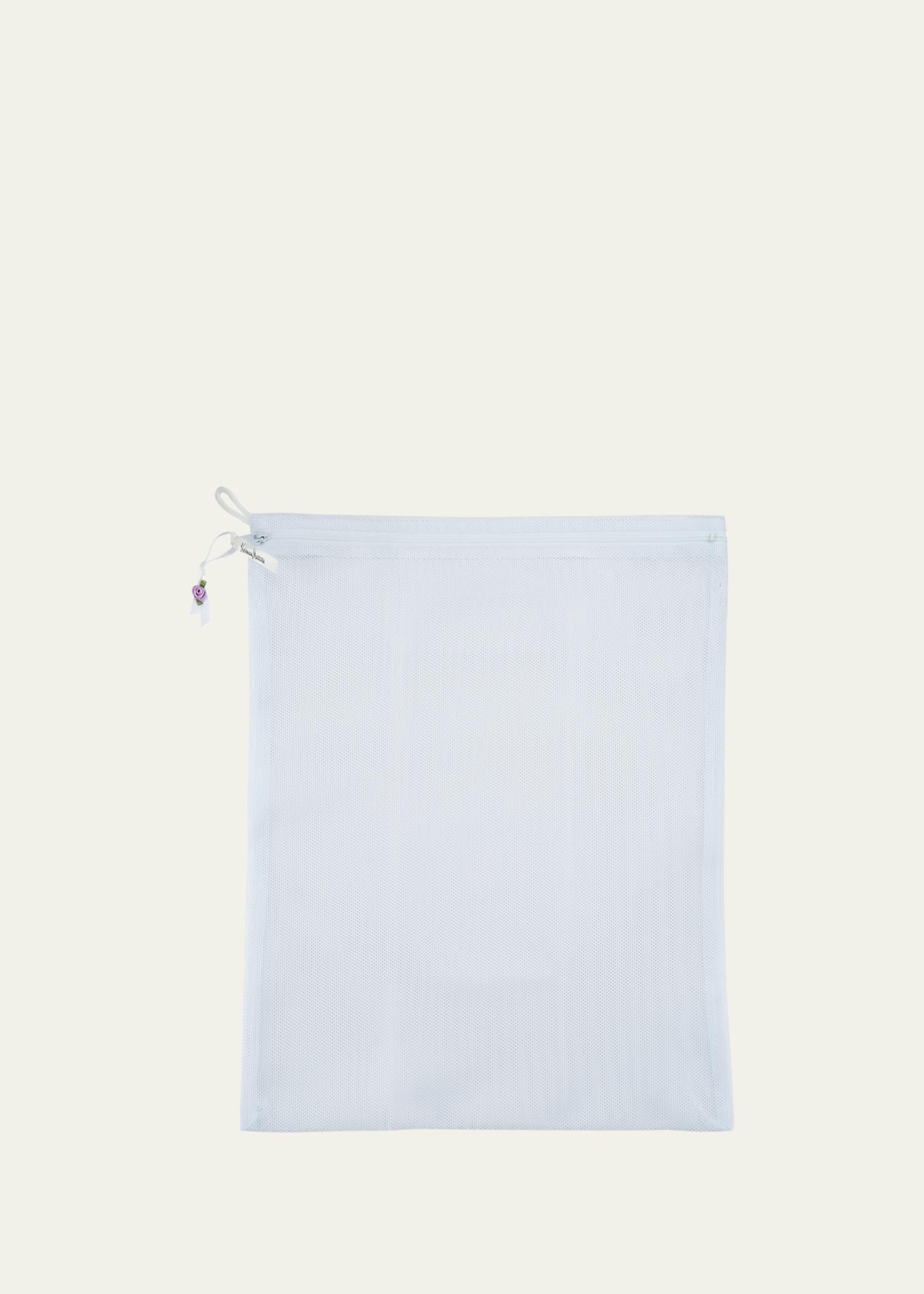 Borsa Per Lavaggio Lingerie Fullness, Bianca, Taglia Unica, Protegge I Capi Delicati