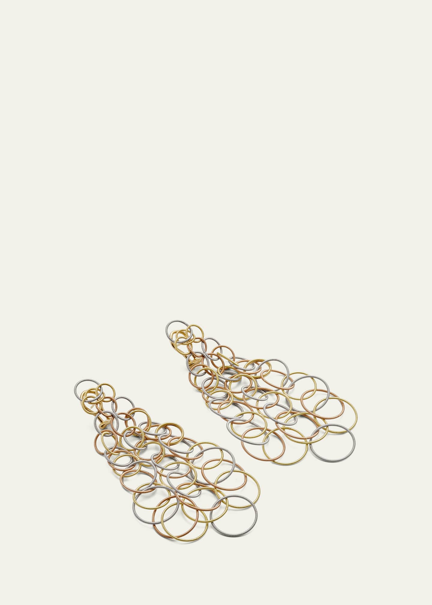Buccellati 18K Hawaii Long Pendant Earrings, 9.5cm Image 3 of 4