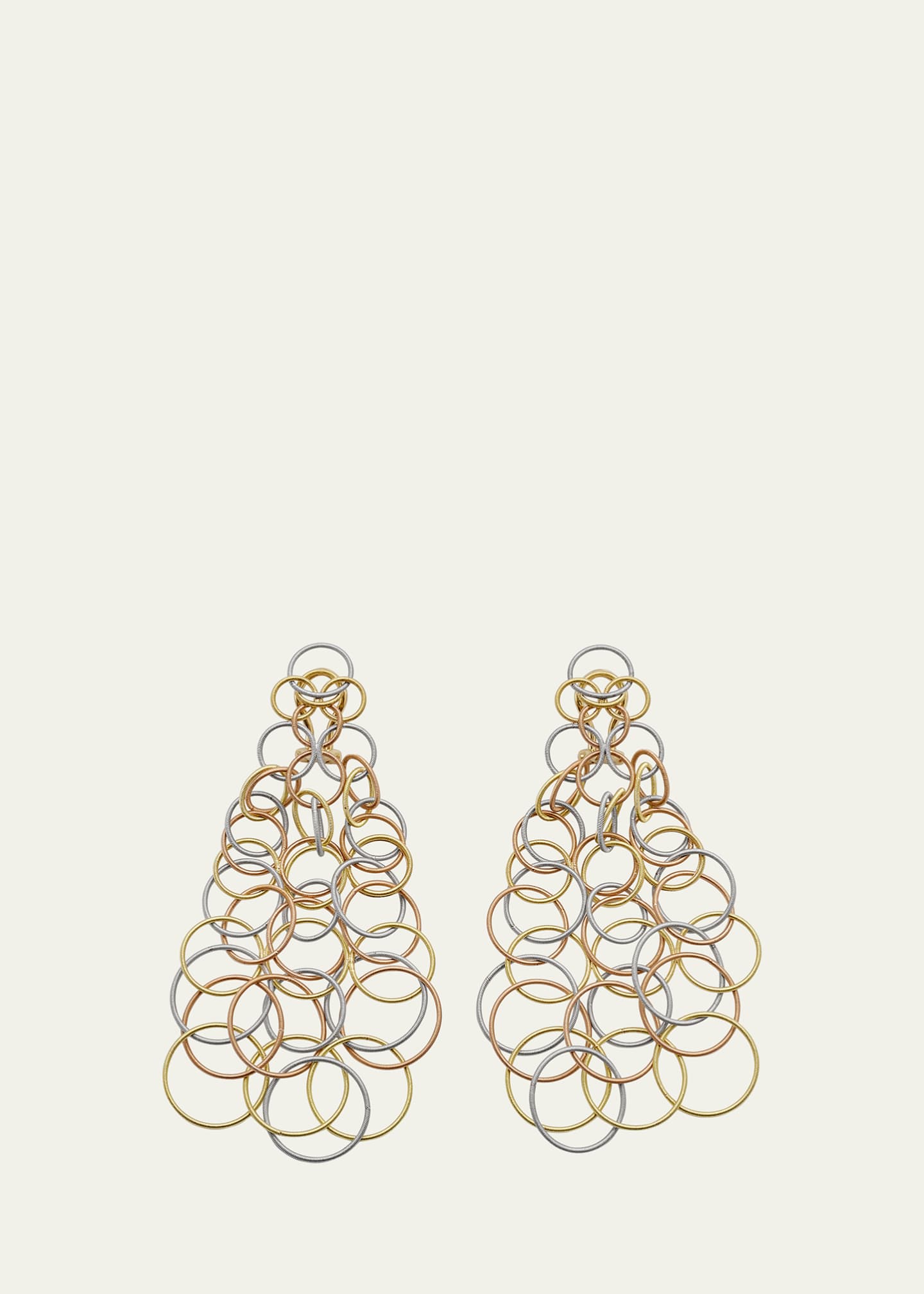 Buccellati 18K Hawaii Long Pendant Earrings, 9.5cm Image 1 of 4