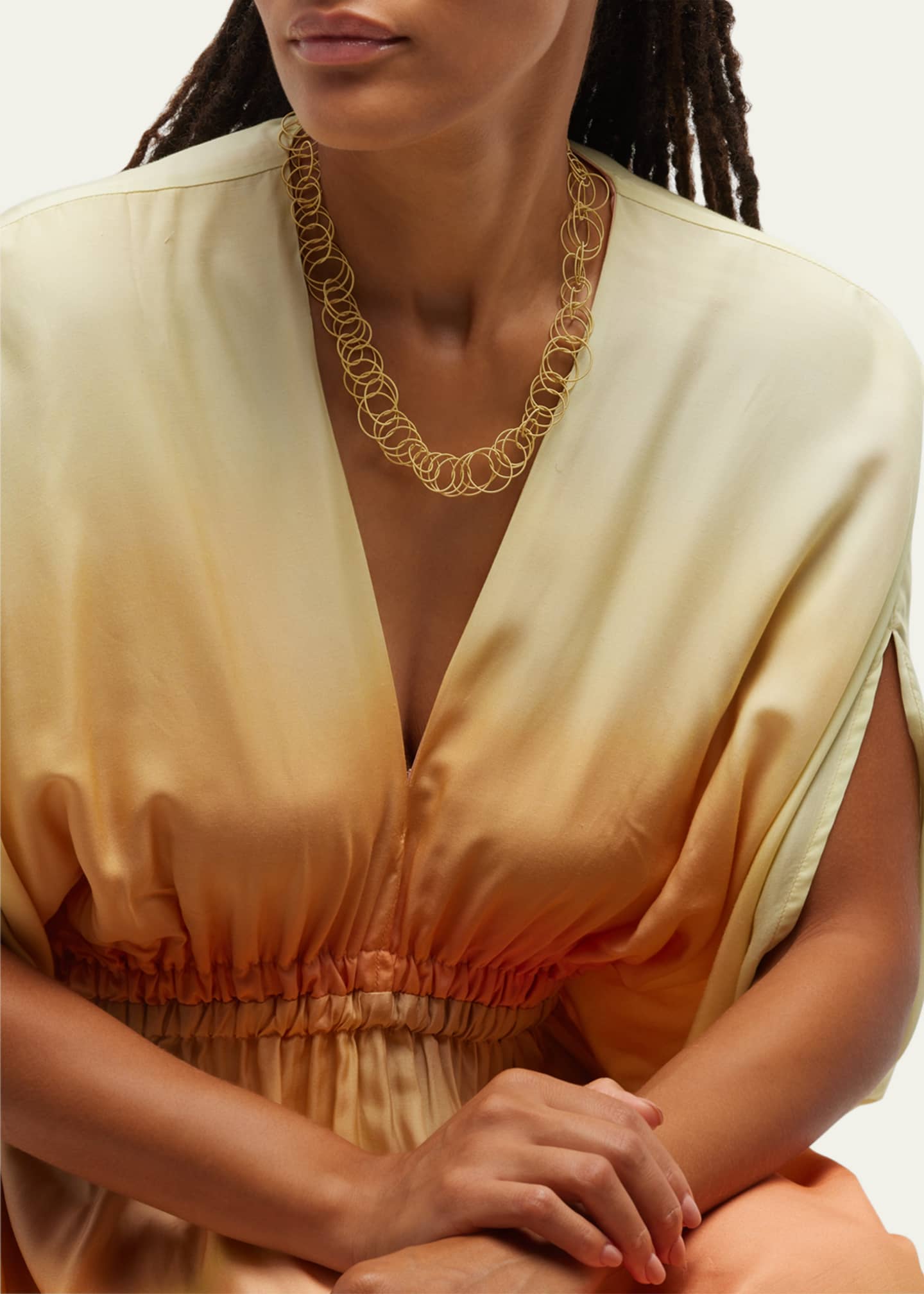 Buccellati 18K Yellow Gold Hawaii Short Necklace Image 5 of 5