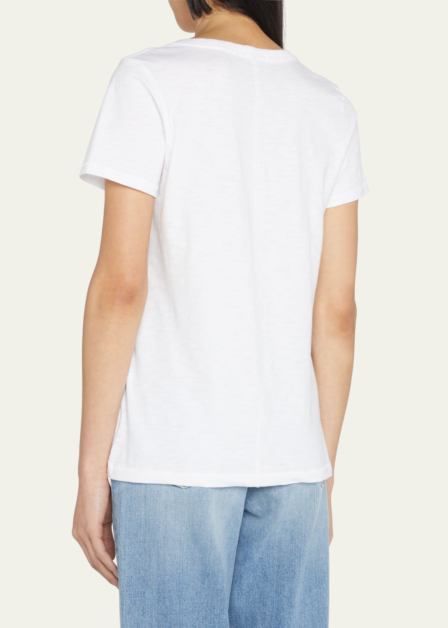 Rag & Bone The Vee Basic T-Shirt Image 3 of 5