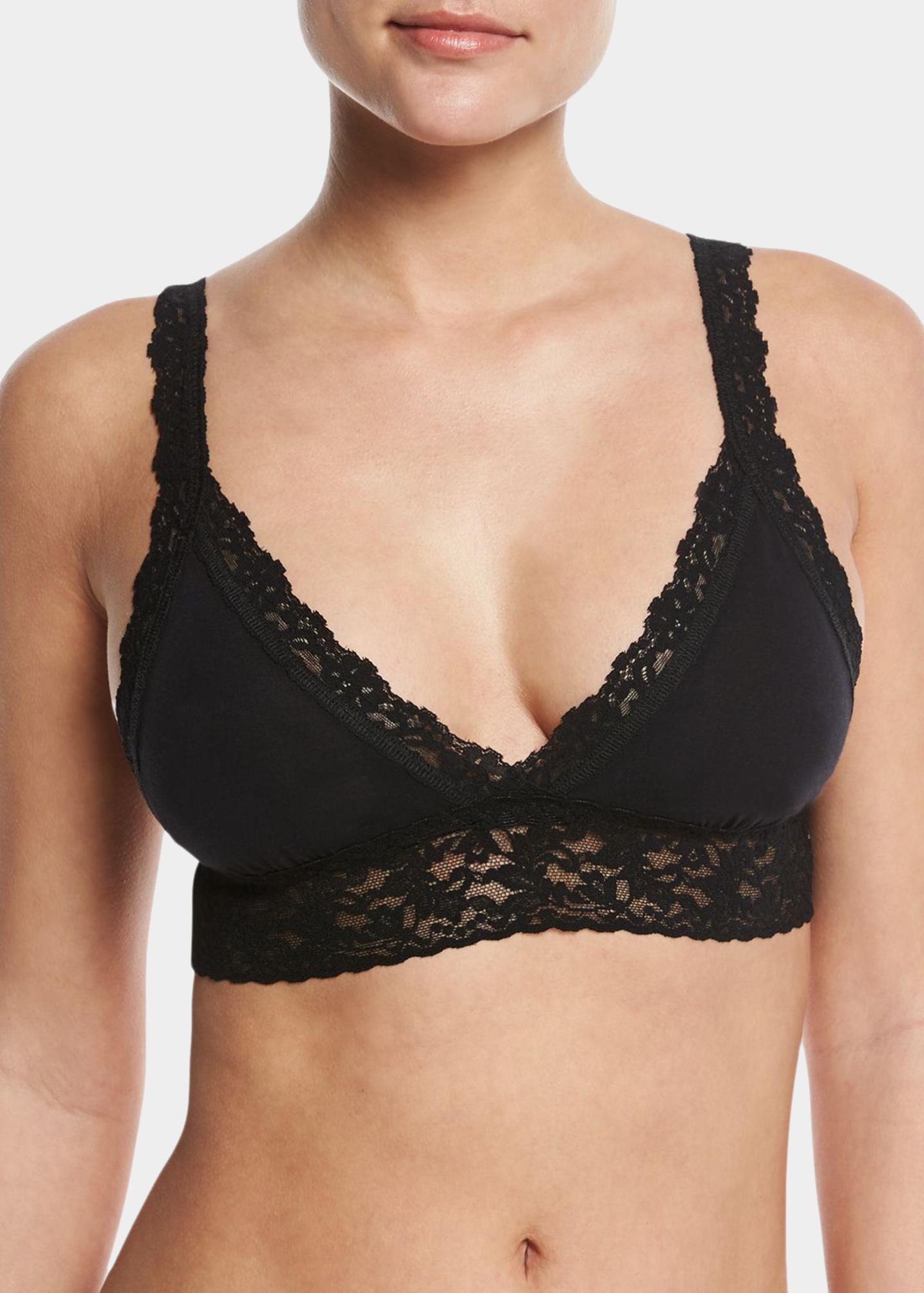 Hanky Panky Women's Daily Lace Convertible Padded Bralette - Taupe-249482