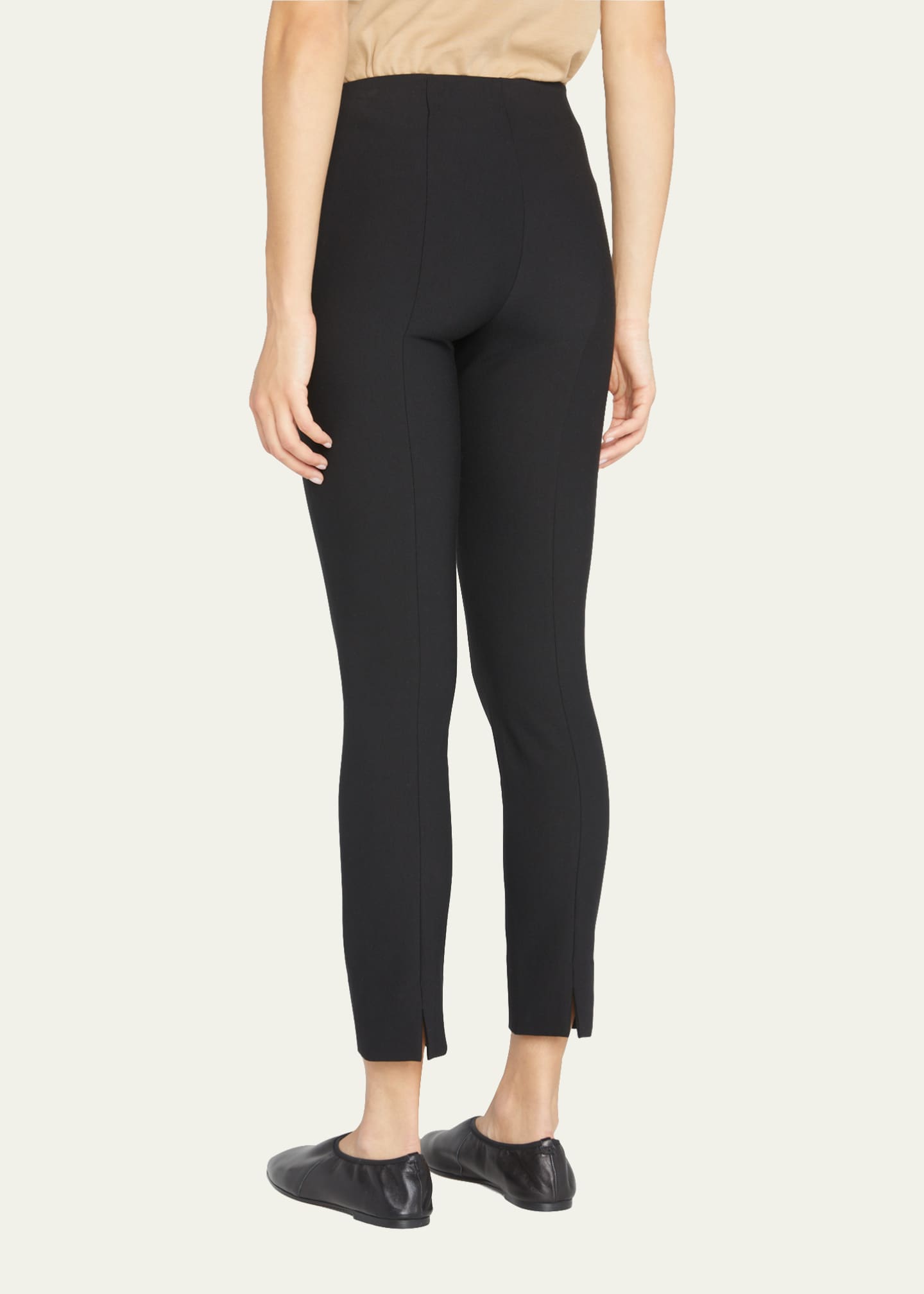 Vince Stitch-Front Seam Leggings - Bergdorf Goodman