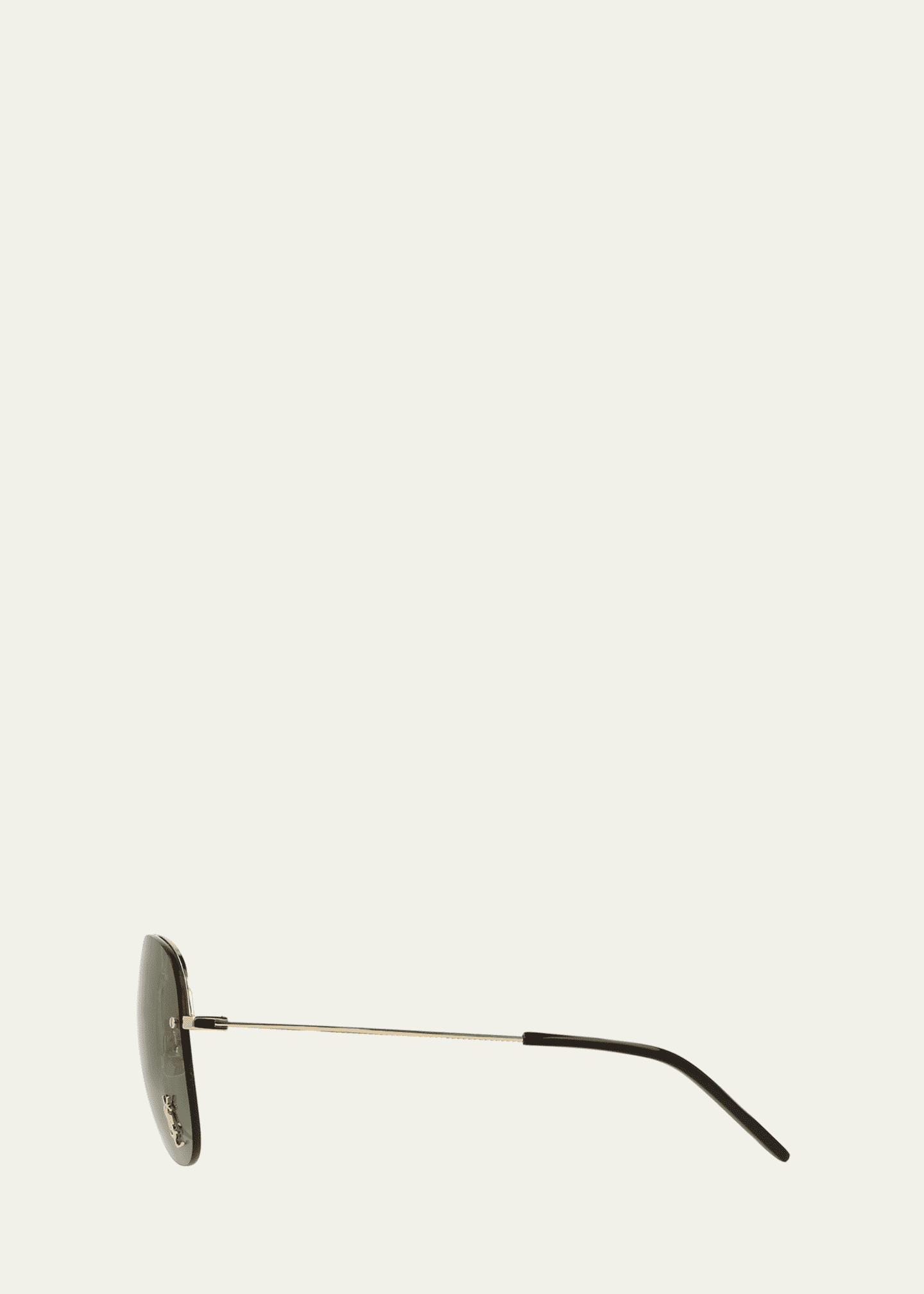 Saint Laurent Classic 11 Monochromatic Aviator Sunglasses Image 3 of 3