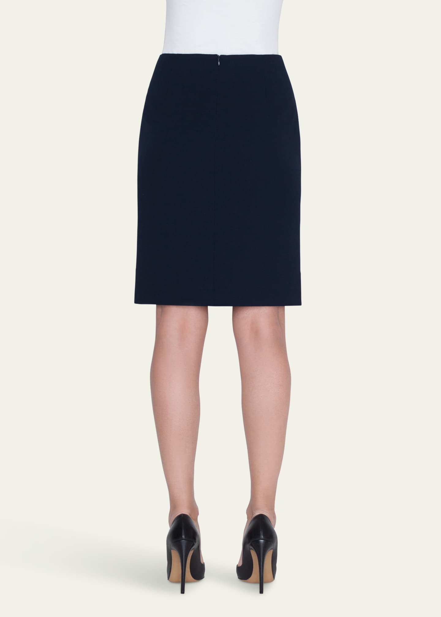 Akris Knee-Length Pencil Skirt Image 3 of 5