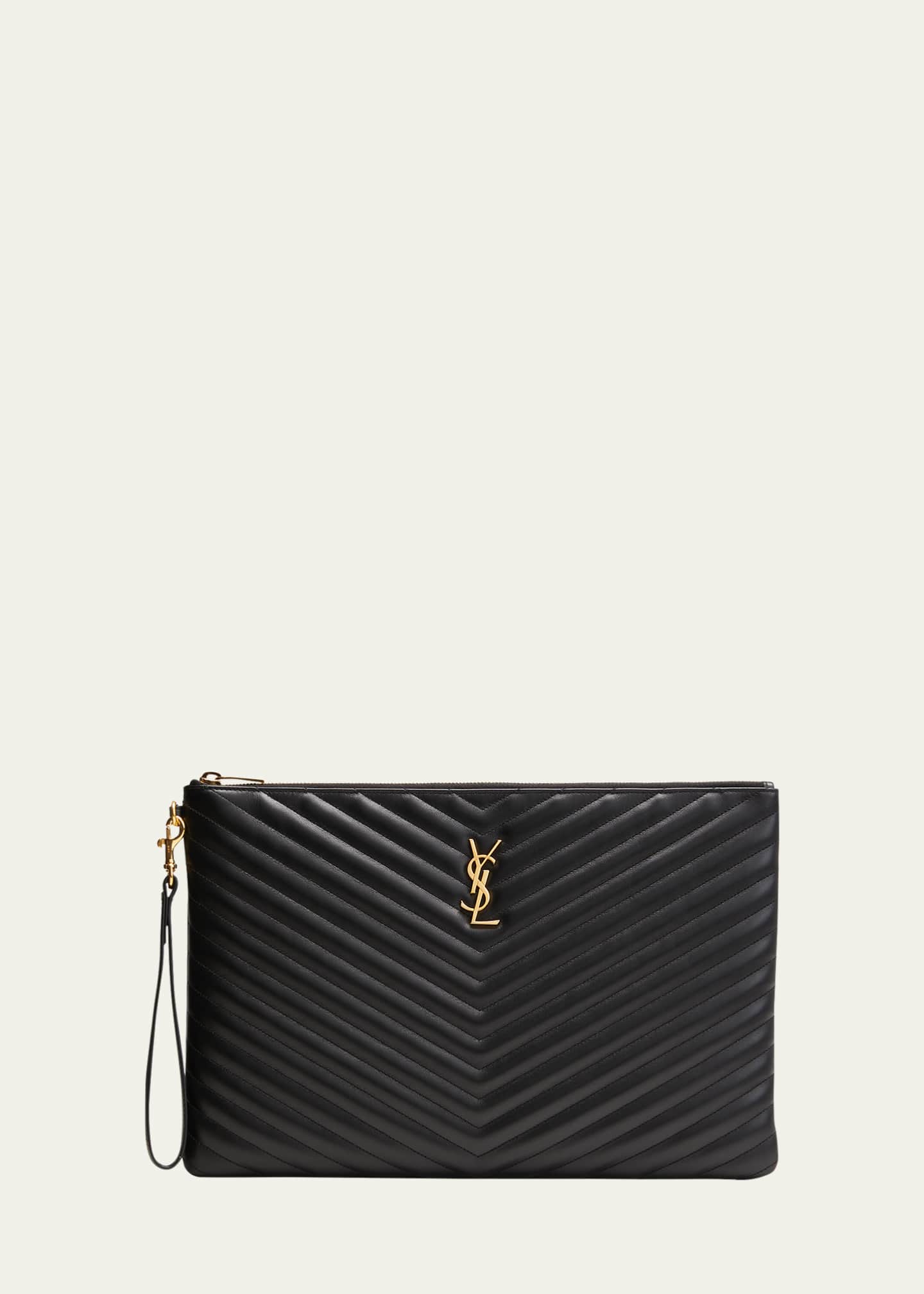 Ysl shop large clutch