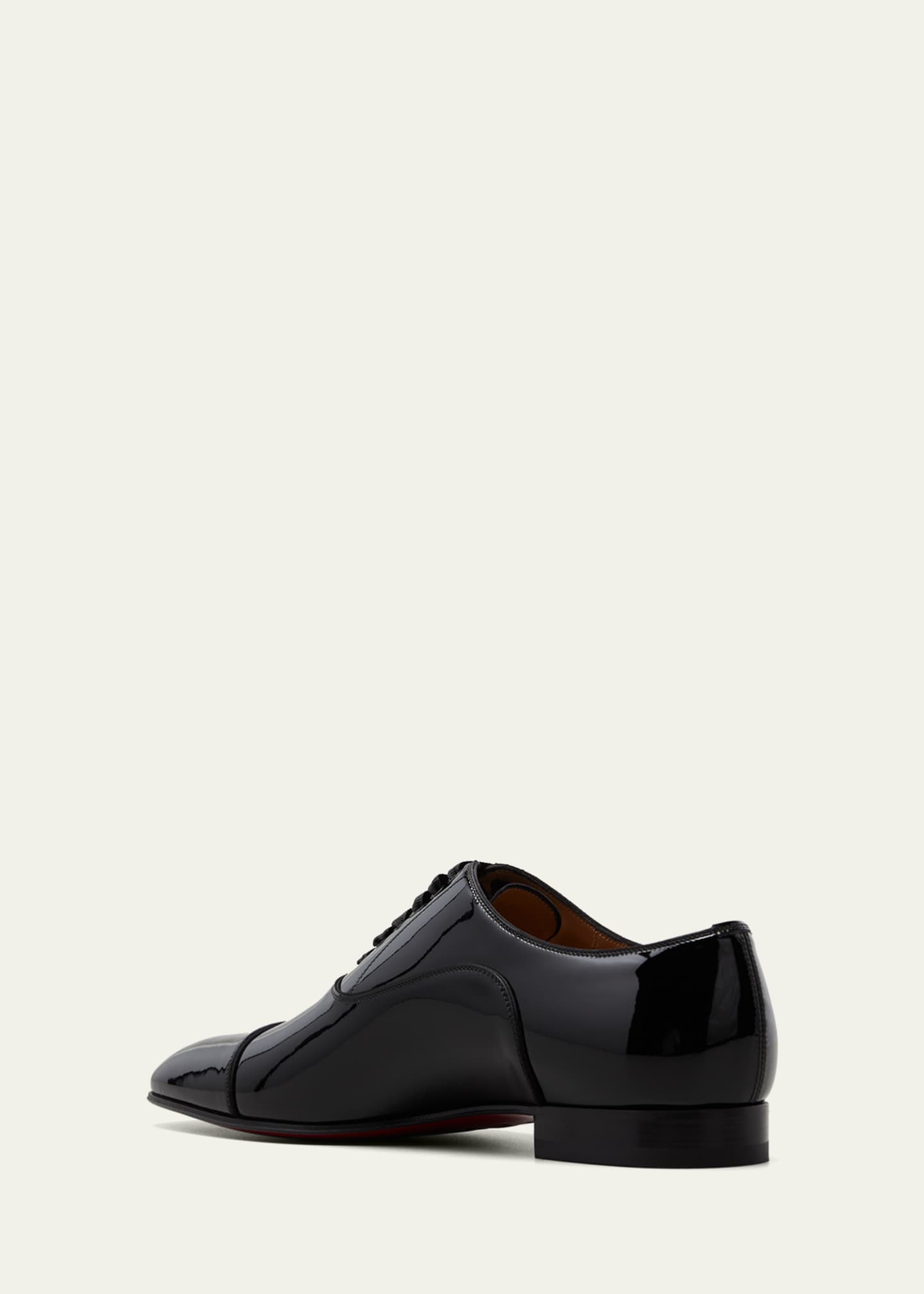 Christian Louboutin Men's Greggo Patent Leather Oxford Shoes - Bergdorf ...