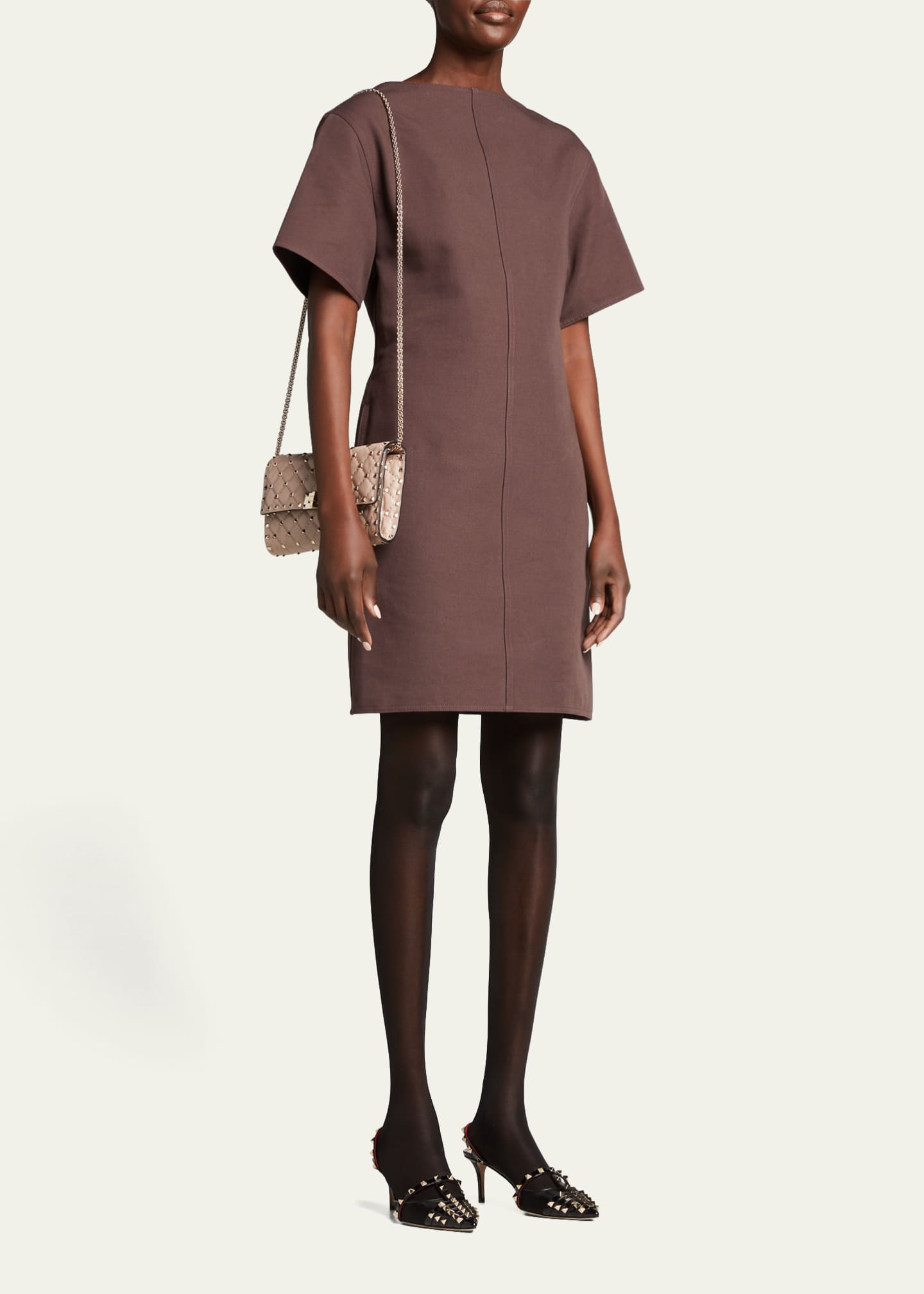 Valentino Garavani Quilted Rockstud Spike Chain Shoulder Bag Bergdorf