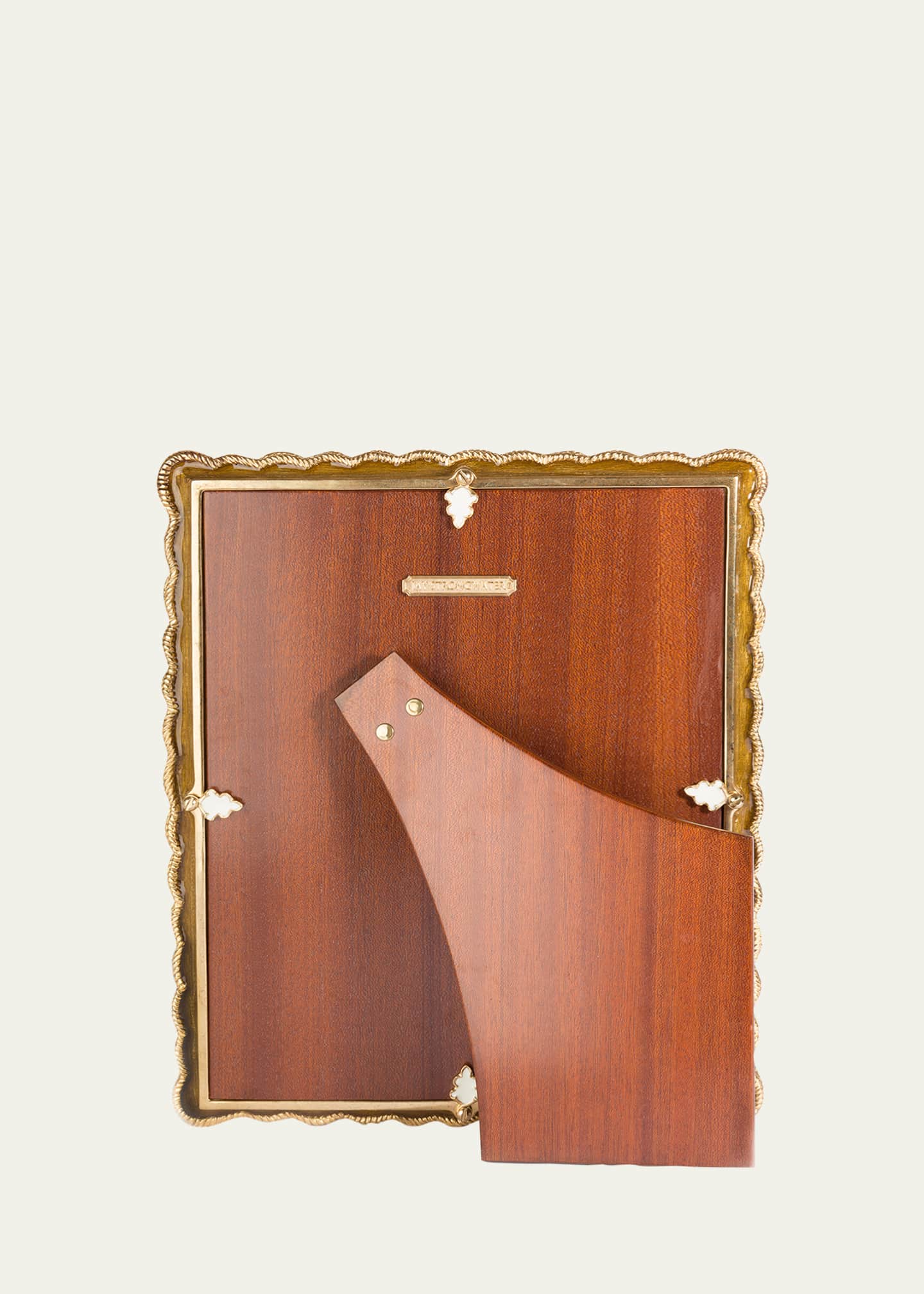 Jay Strongwater Cream Braided Picture Frame, 8" x 10" Image 2 of 2
