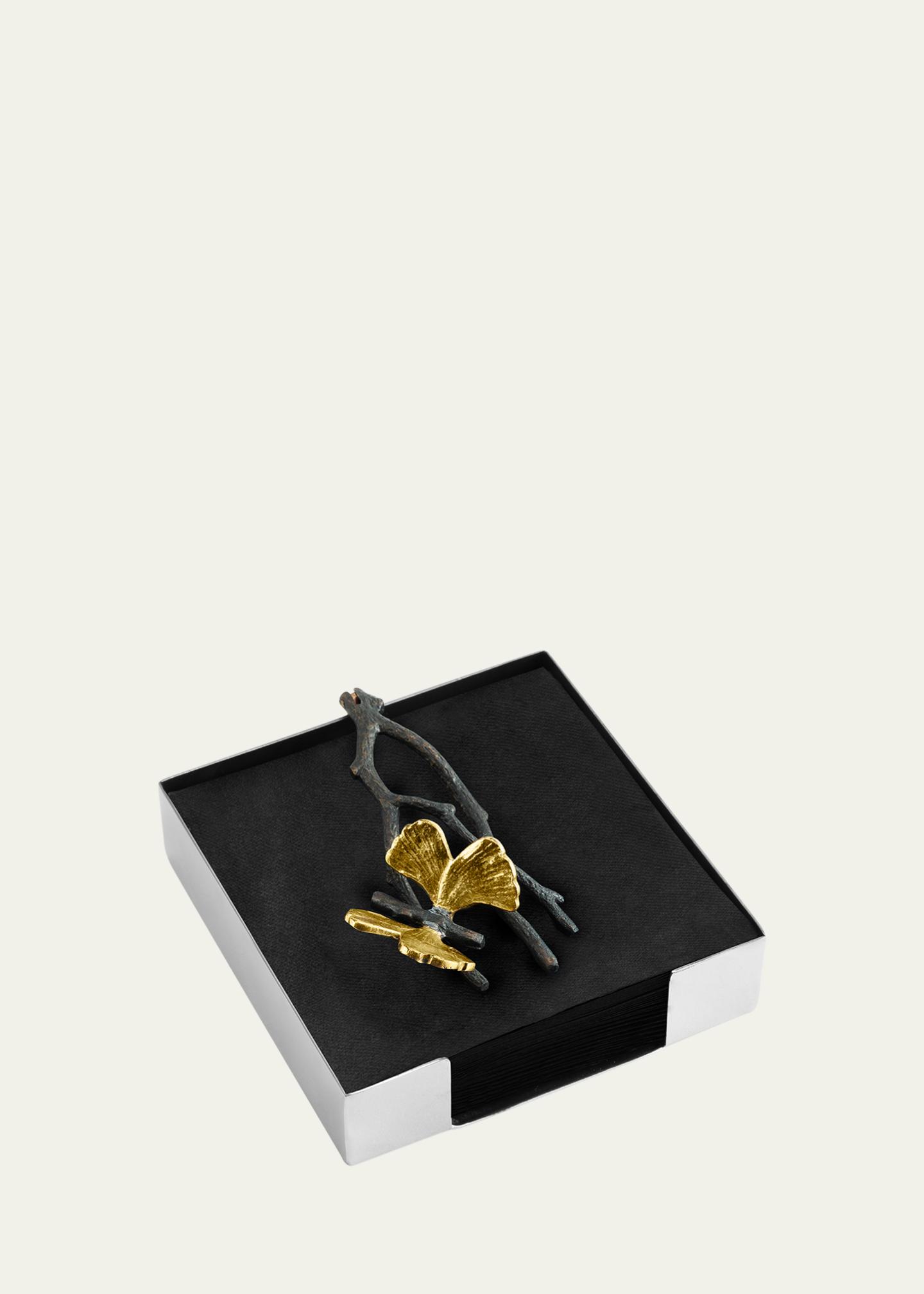 Michael Aram Butterfly Ginkgo Cocktail Napkin Holder - Bergdorf Goodman
