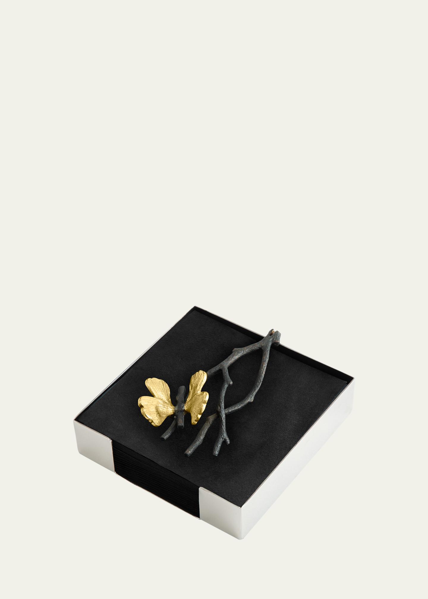 Michael Aram Butterfly Ginkgo Cocktail Napkin Holder - Bergdorf Goodman