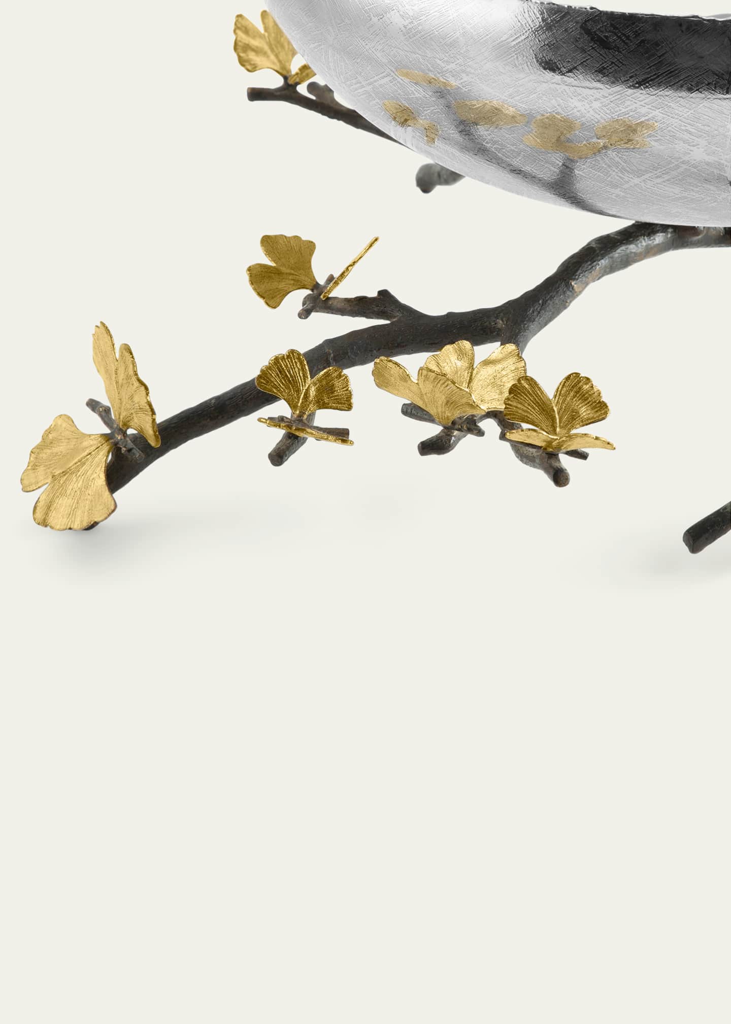 Michael Aram Butterfly Ginkgo Large Centerpiece Bowl Image 3 of 5