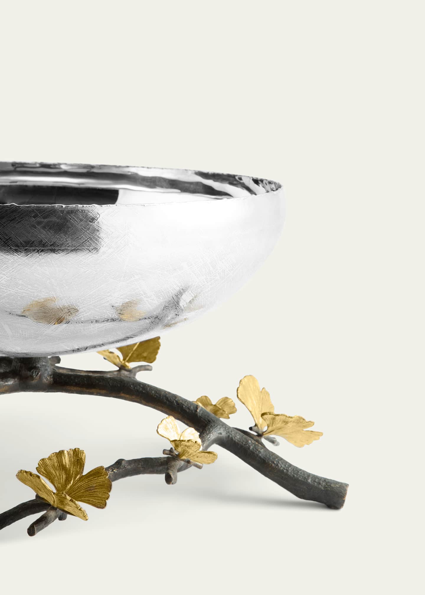 Michael Aram Butterfly Ginkgo Large Centerpiece Bowl Image 4 of 5