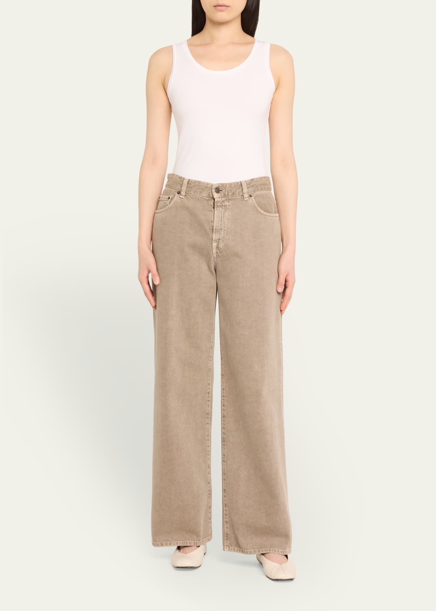 Majestic Filatures Soft Touch Scoop-Neck Tank Image 2 of 5