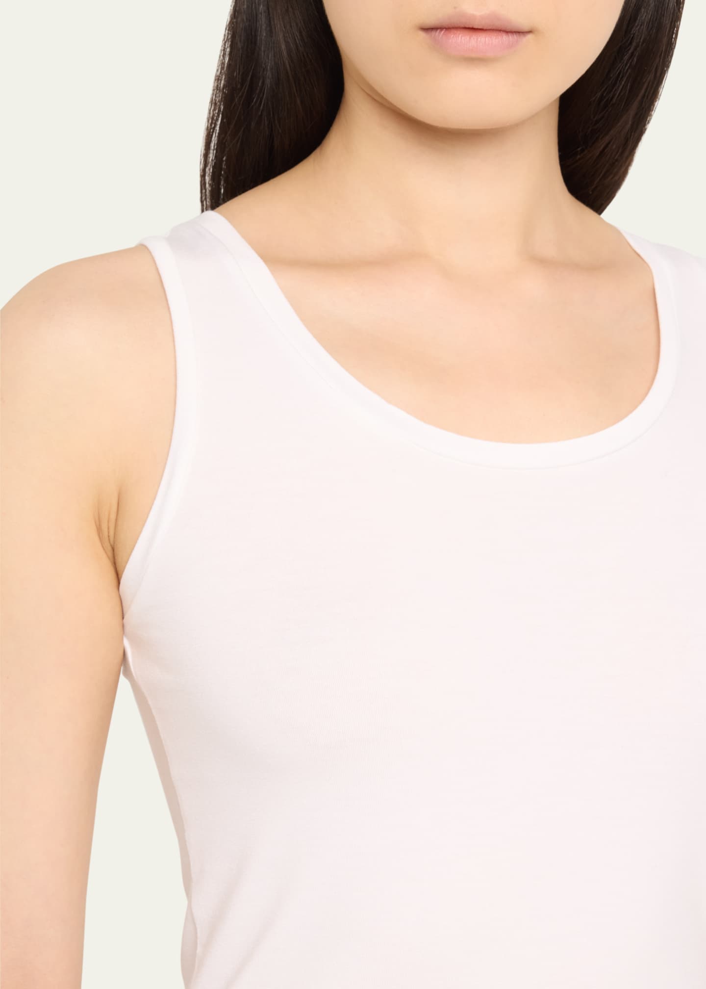 Majestic Filatures Soft Touch Scoop-Neck Tank Image 5 of 5