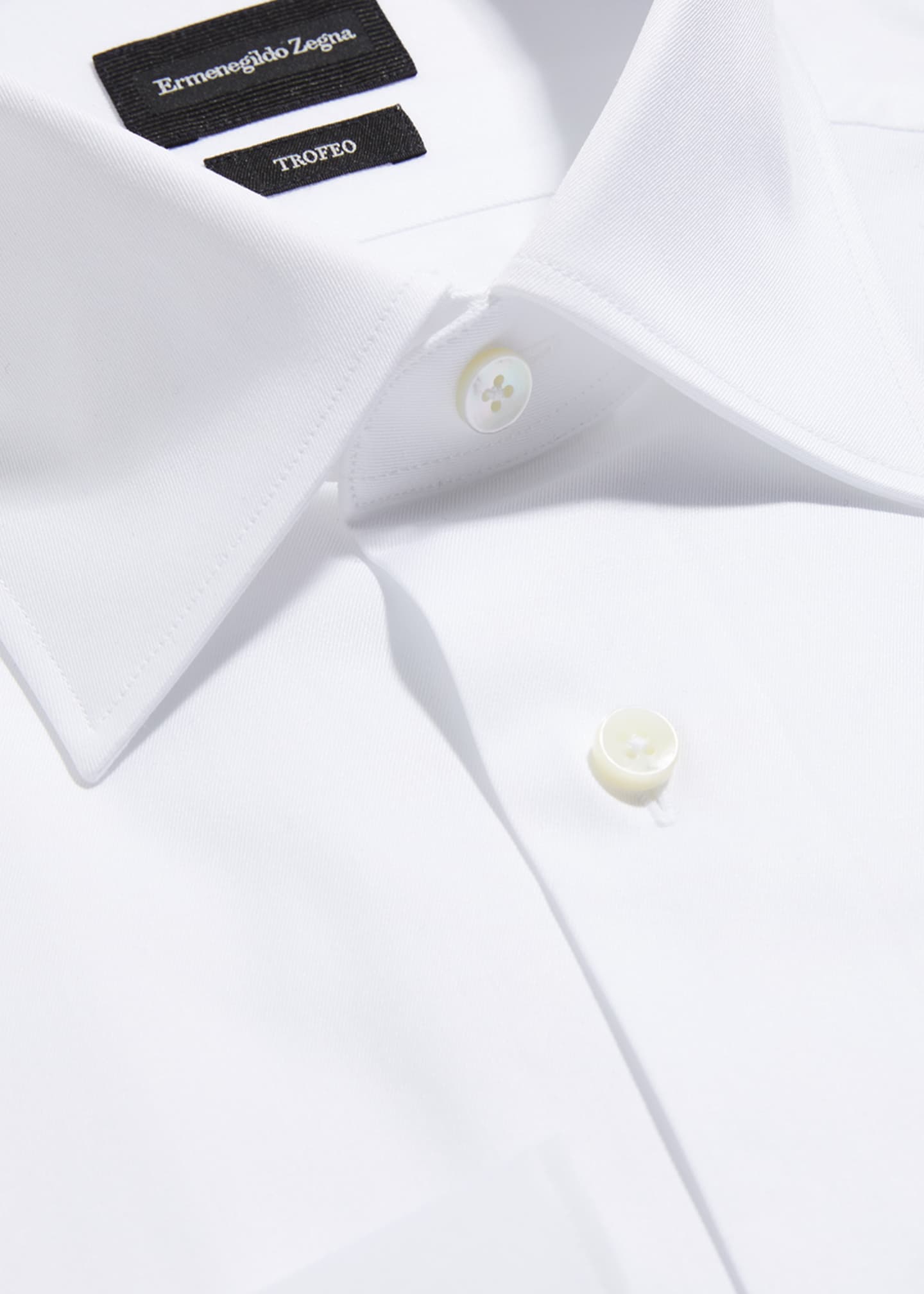 ZEGNA Men s Trofeo Solid Regular Fit Dress Shirt Bergdorf Goodman