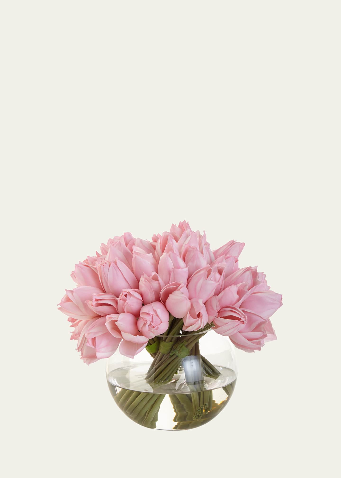 John-Richard Collection Pink Tulip Faux Floral