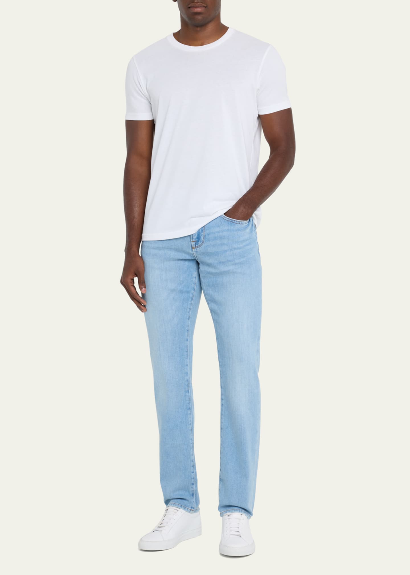 FRAME Men's L'Homme Slim Jeans Image 2 of 5