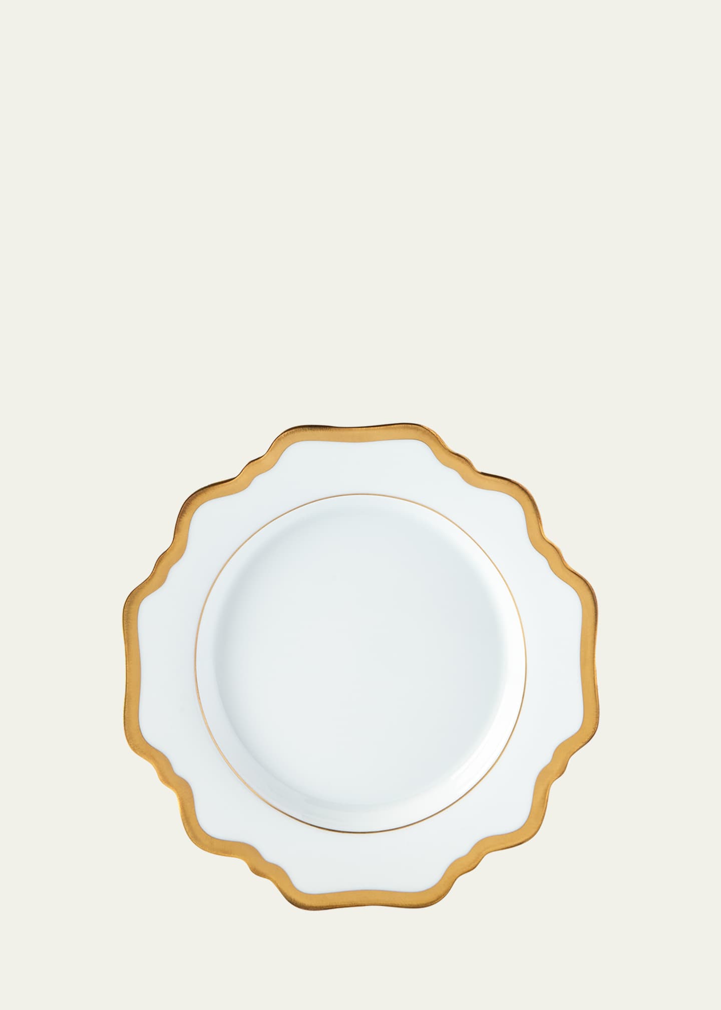 Anna Weatherley "Antique White with Gold" Bread & Butter Plate