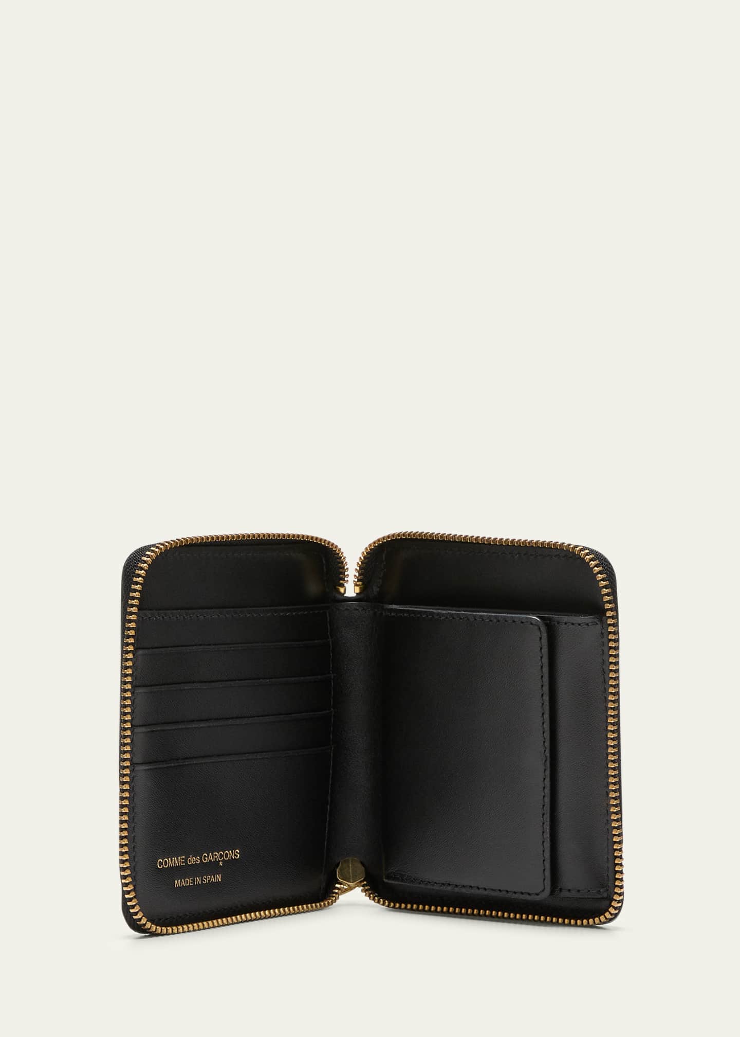 Comme des garcons zip around wallet mens sales
