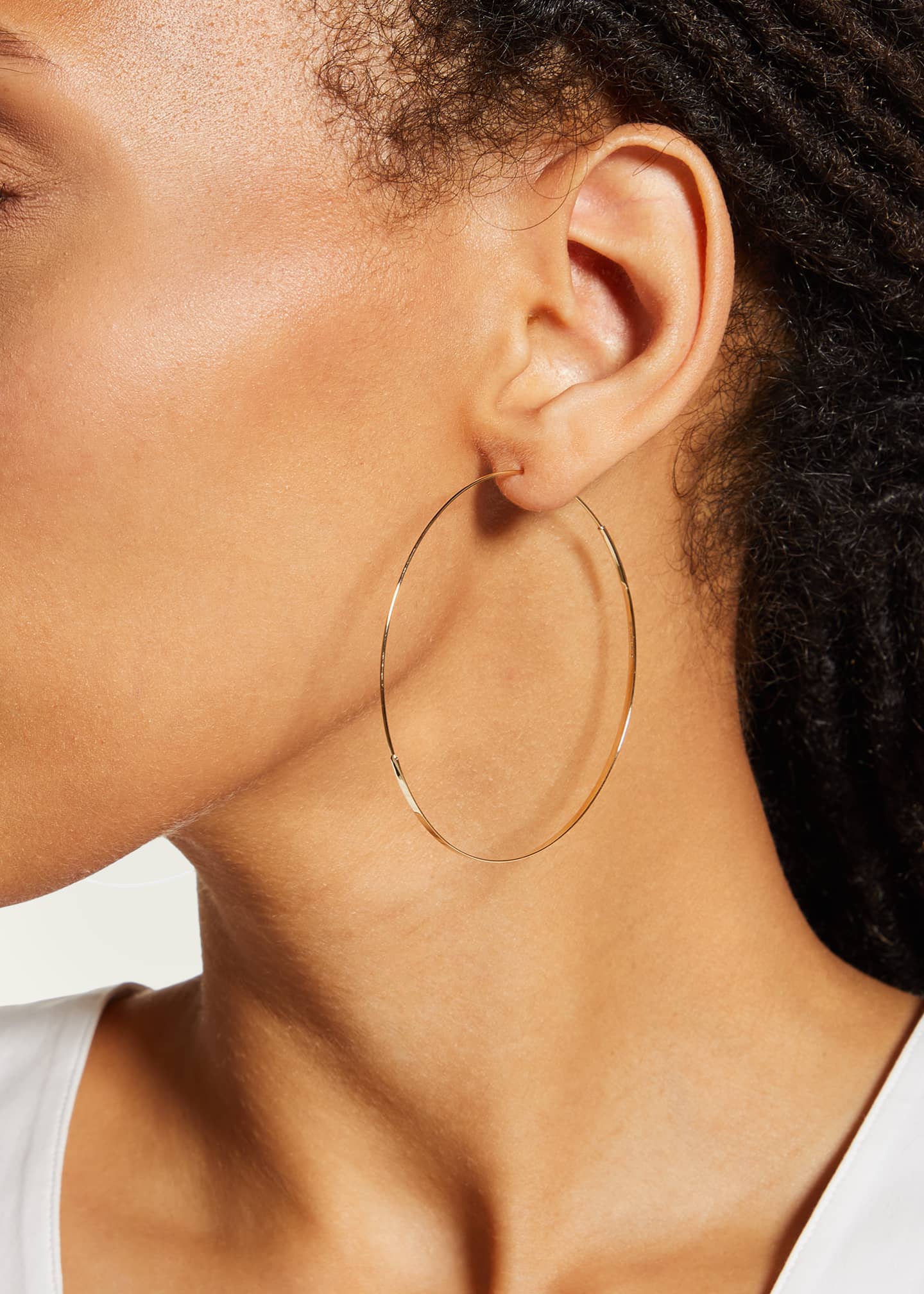 Lana flat magic outlet hoop earrings