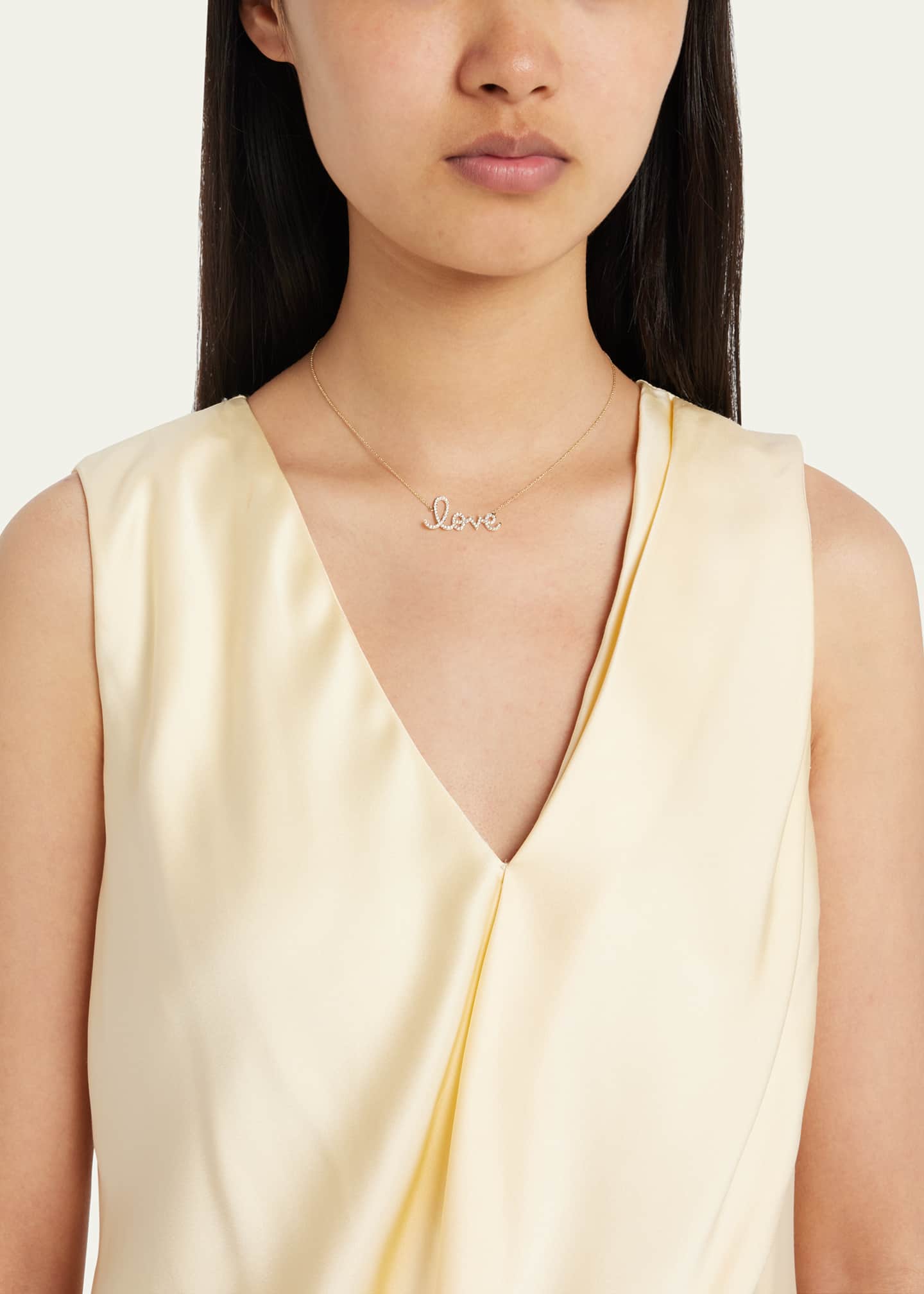 Sydney evan love necklace new arrivals