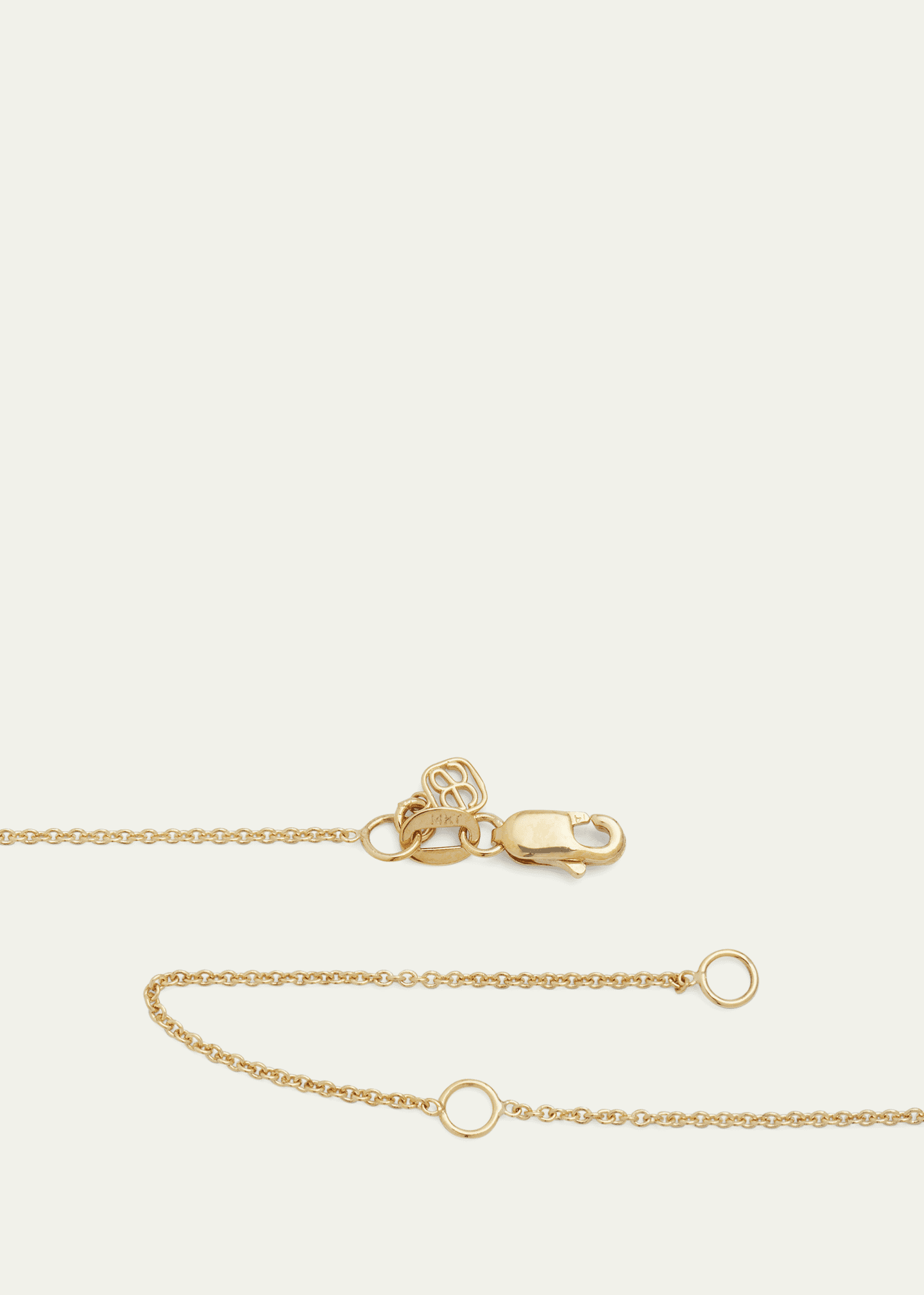 Sydney Evan Gold Diamond Love Necklace, Small Image 4 of 4