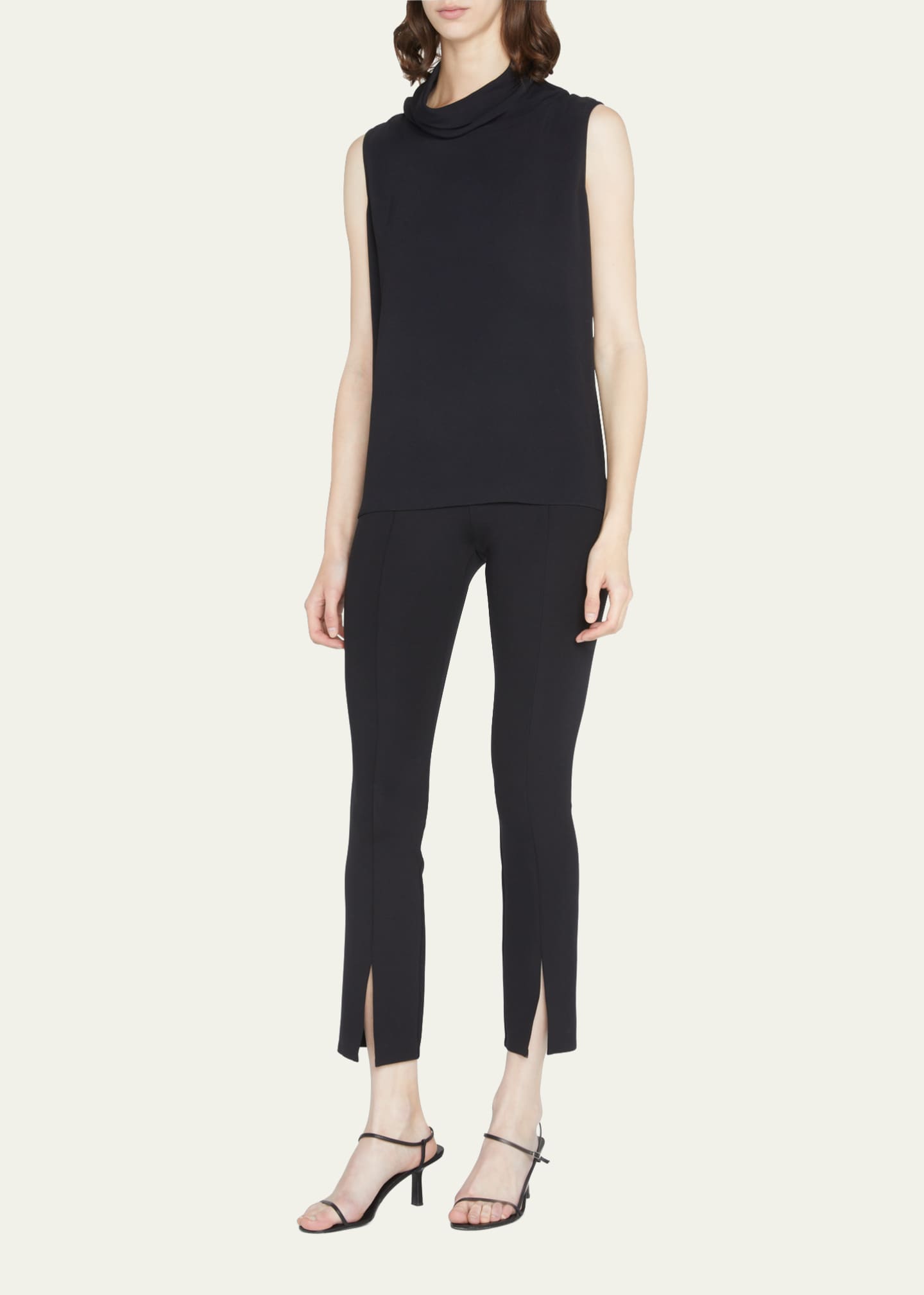 THE ROW Thilde Slit-Front Skinny Pants