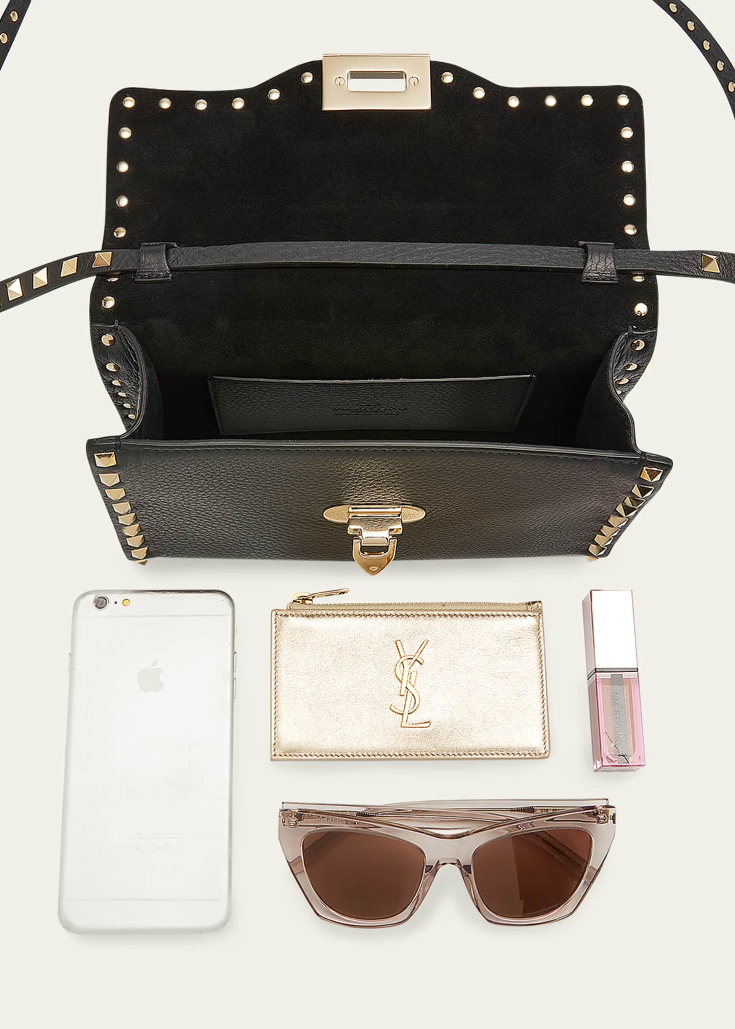 Valentino Garavani Rockstud Medium Shoulder Bag - Bergdorf