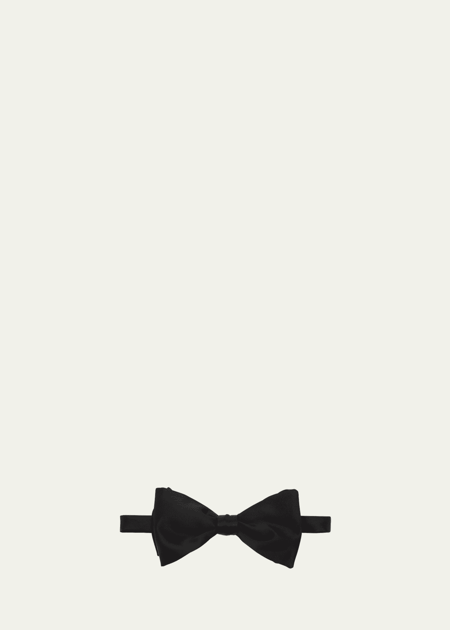 Brioni Men's Silk Satin Bow Tie