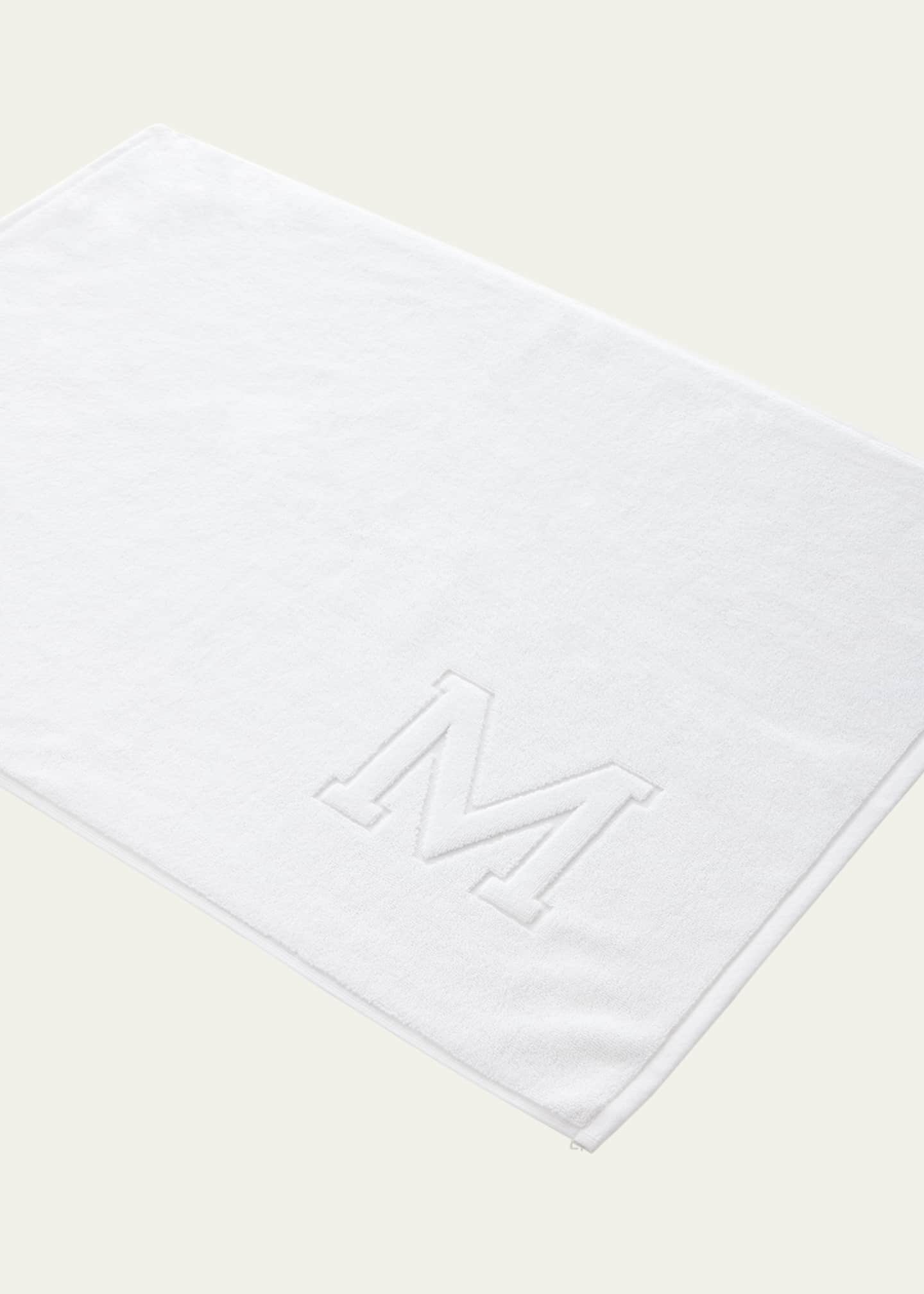 Matouk Auberge Monogrammed Tub Mat Image 1 of 4
