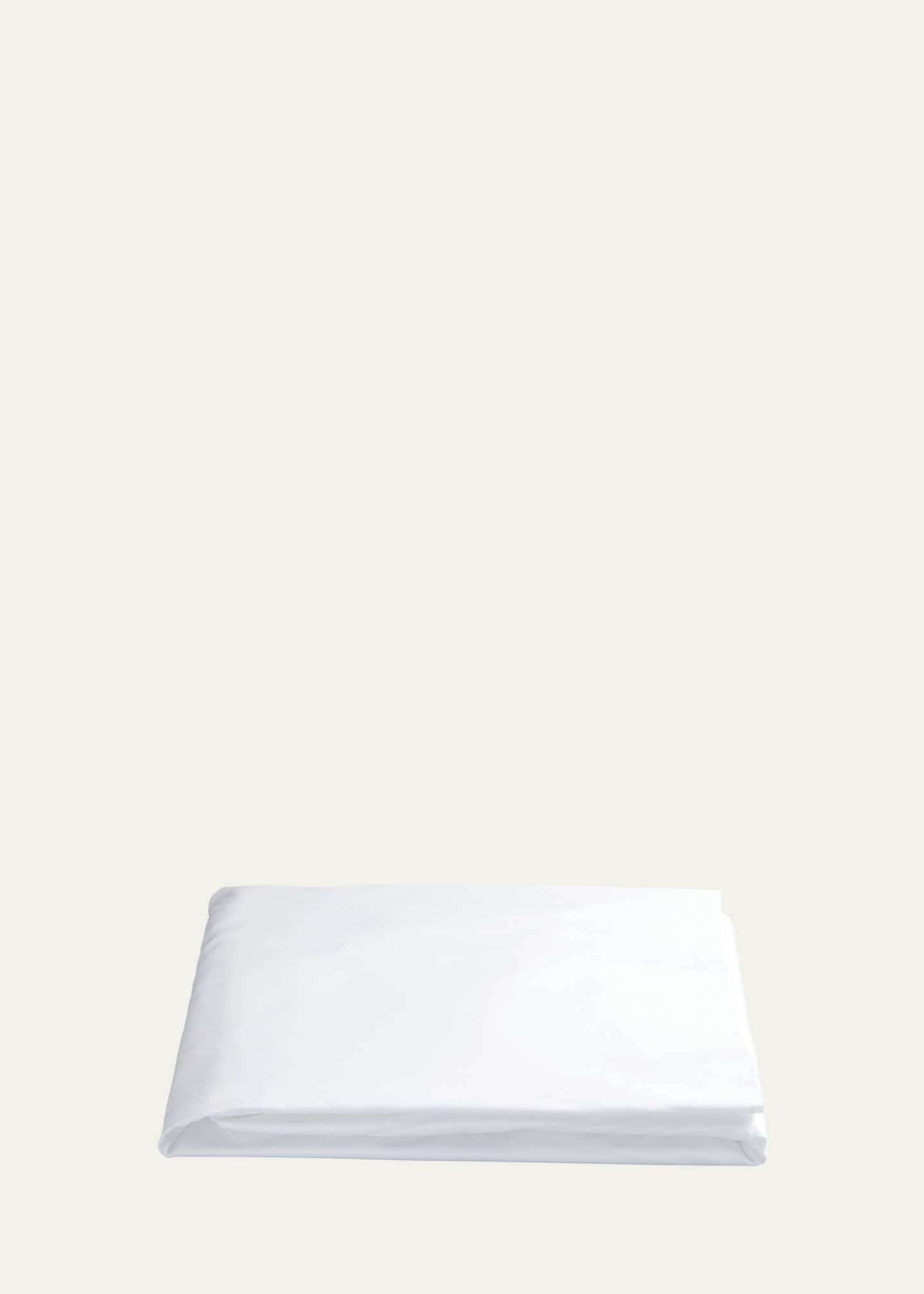 Matouk Positano Hemstitch Fitted Sheet, CAL KING Bergdorf Goodman