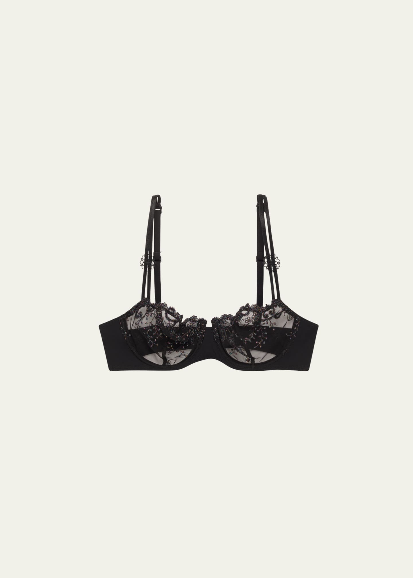 Delice Embroidered Demi Bra