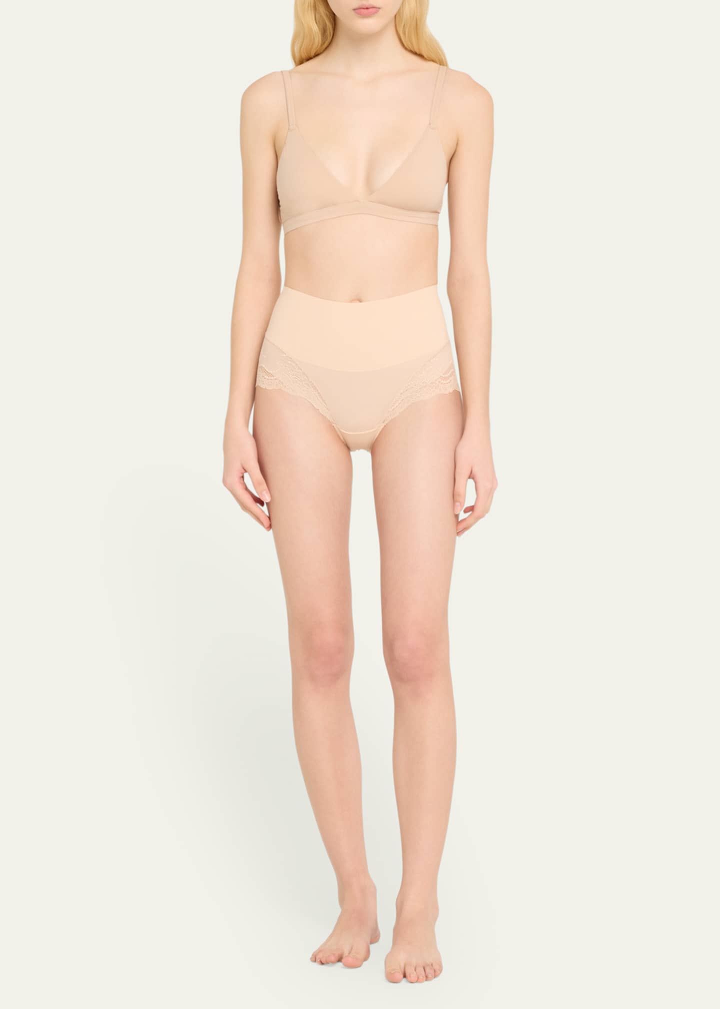 Spanx SPANXsmooth™ Undie-tectable Lace Hi-Hipster Image 2 of 4