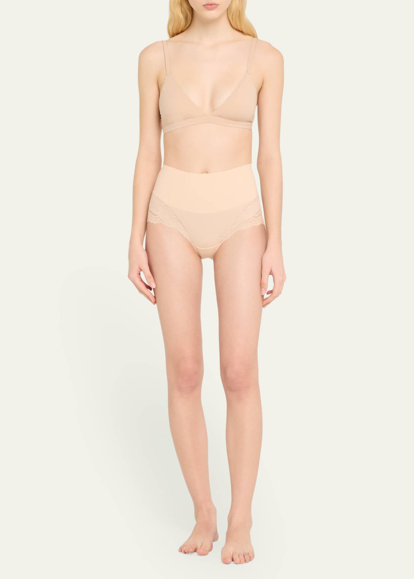 Spanx Undie-tectable Lace Hi-Hipster Panty - Bergdorf Goodman