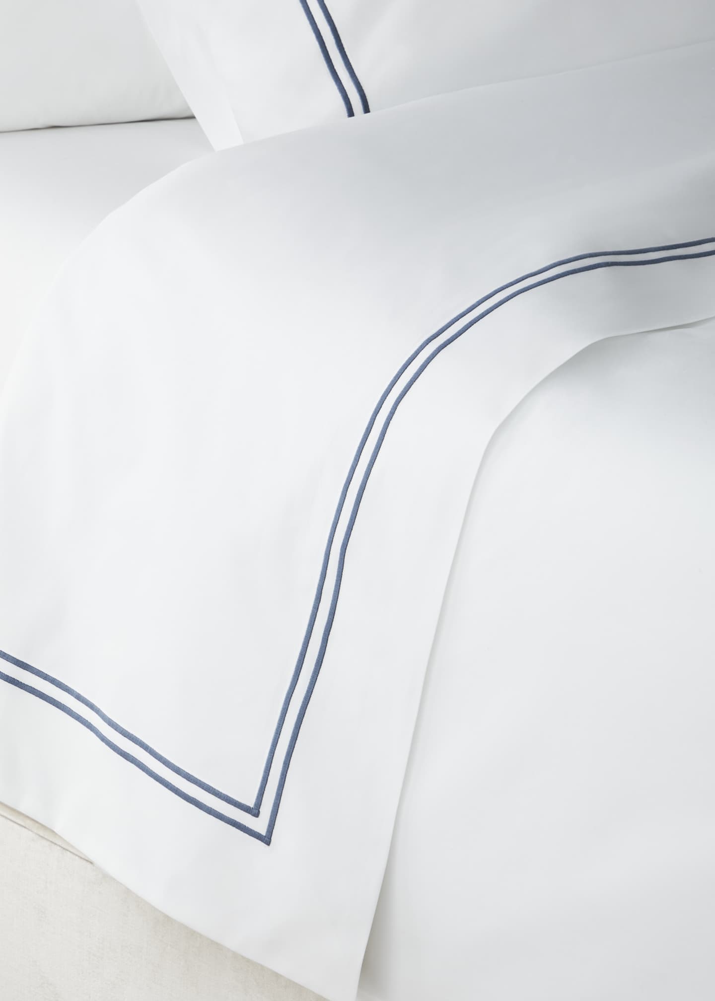 Sferra Grande Hotel King Flat Sheet - Bergdorf Goodman