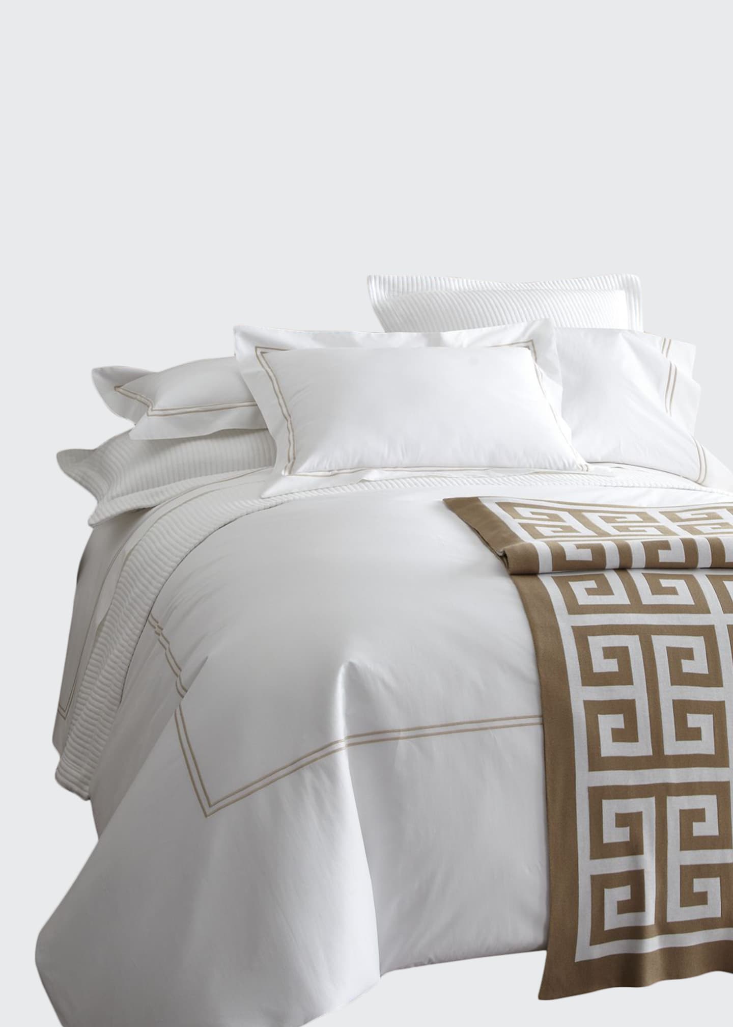 King Flat Sheet 114X114 - Sereno Collection - By Sferra