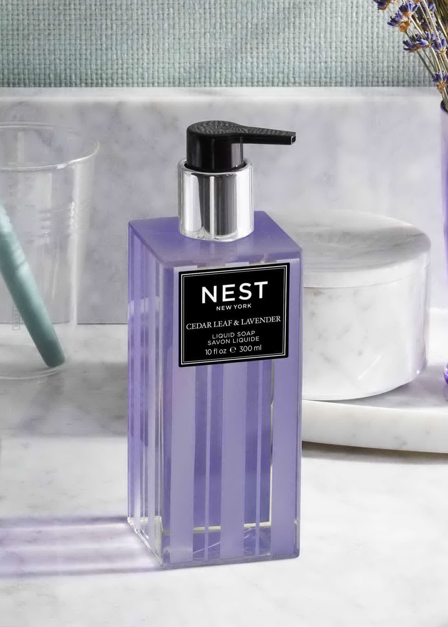 NEST New York Cedar Leaf & Lavender Liquid Soap, 10 oz. Image 4 of 5