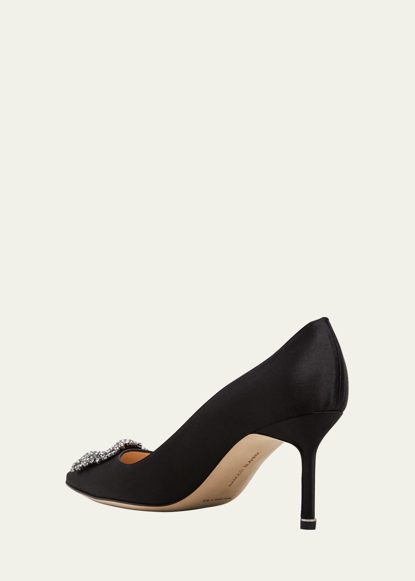 Manolo Blahnik Hangisi 70mm Pump Image 4 of 5