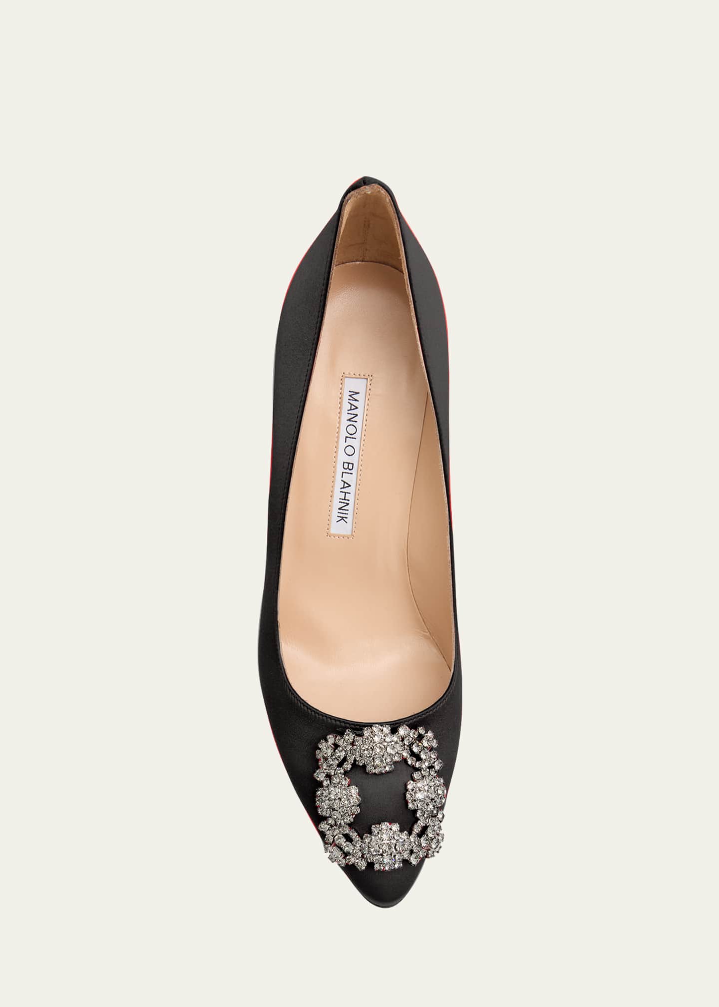 Manolo Blahnik◆HANGISI◆ベルベットパンプス 70mm Manolo Blahnik（マノロ・ブラニク）の「Manolo Blahnik Hangisi