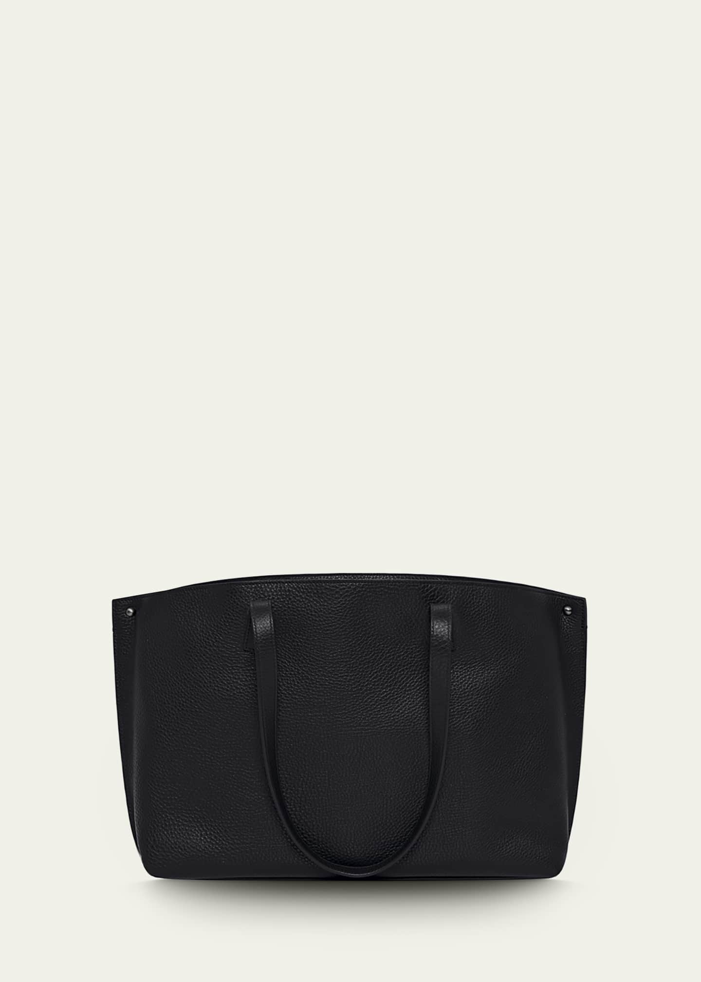 Akris Ai Small Leather Shoulder Tote Bag Image 2 of 2